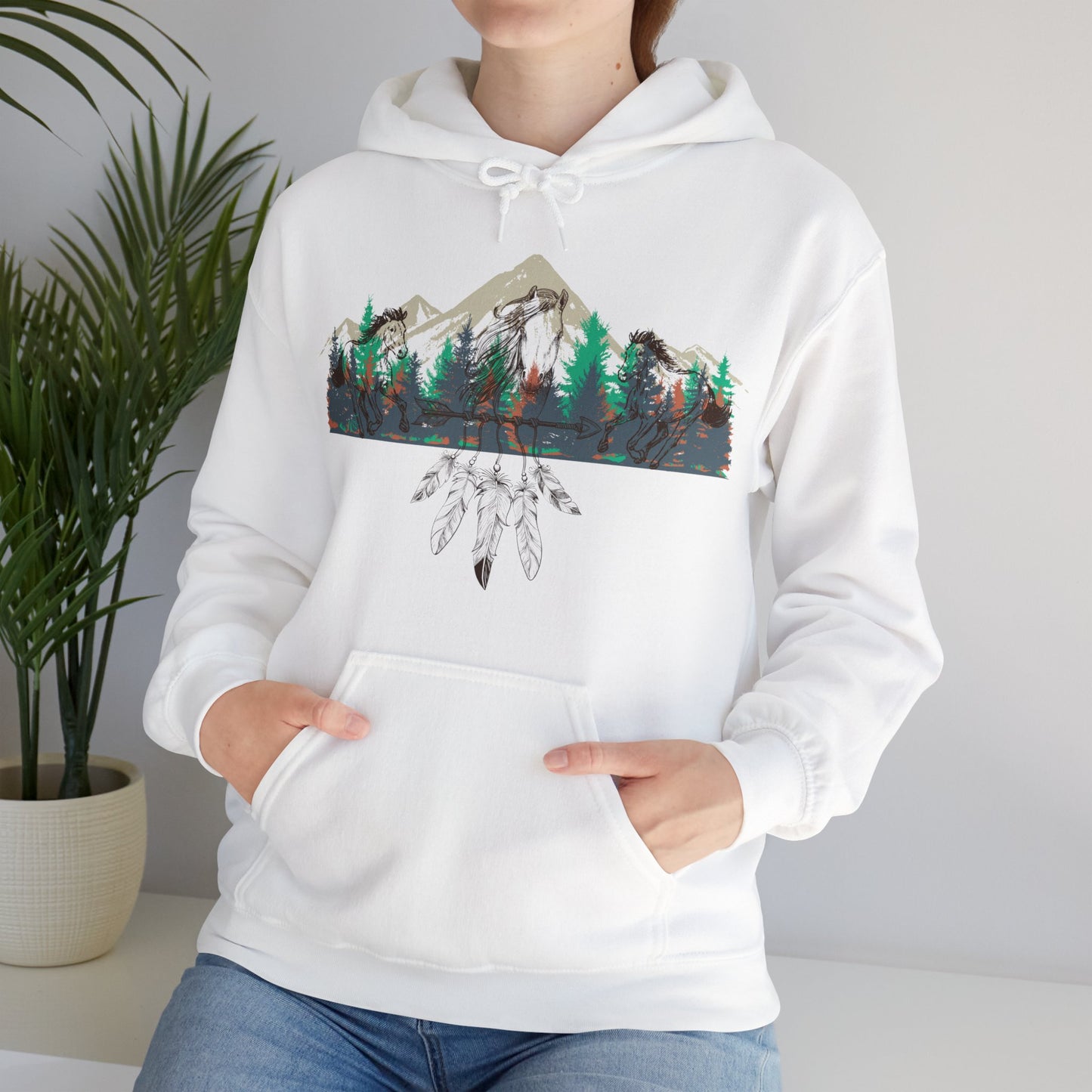 Tribal Horse Hoodie