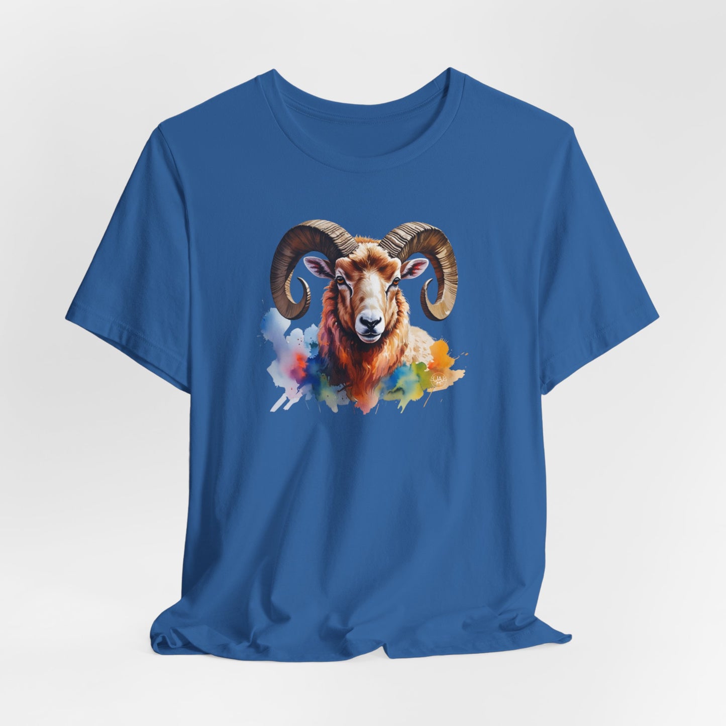 JA Watercolor Big Horn T-Shirt