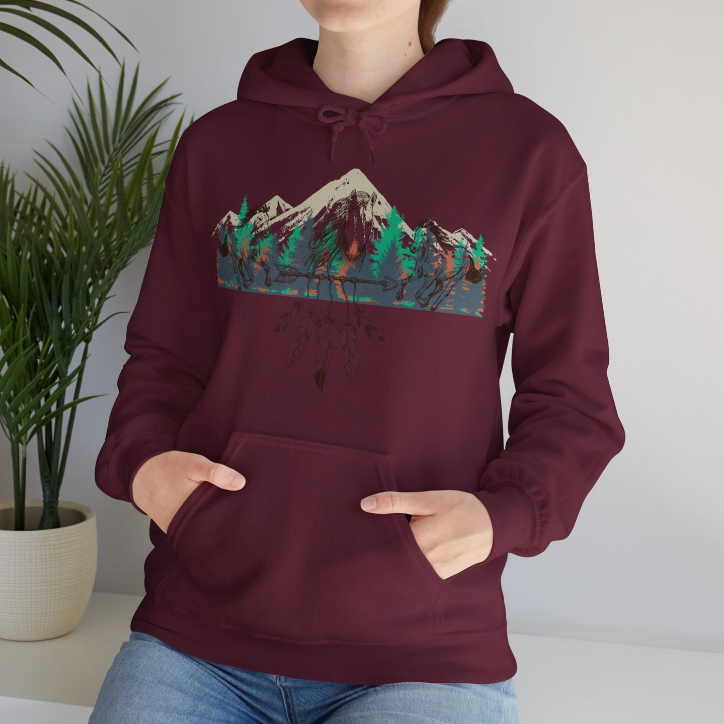 Tribal Horse Hoodie
