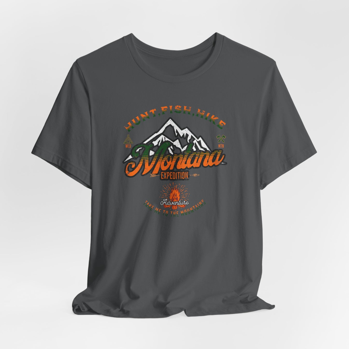 JA Montana Hunt Fish Hike T-Shirt