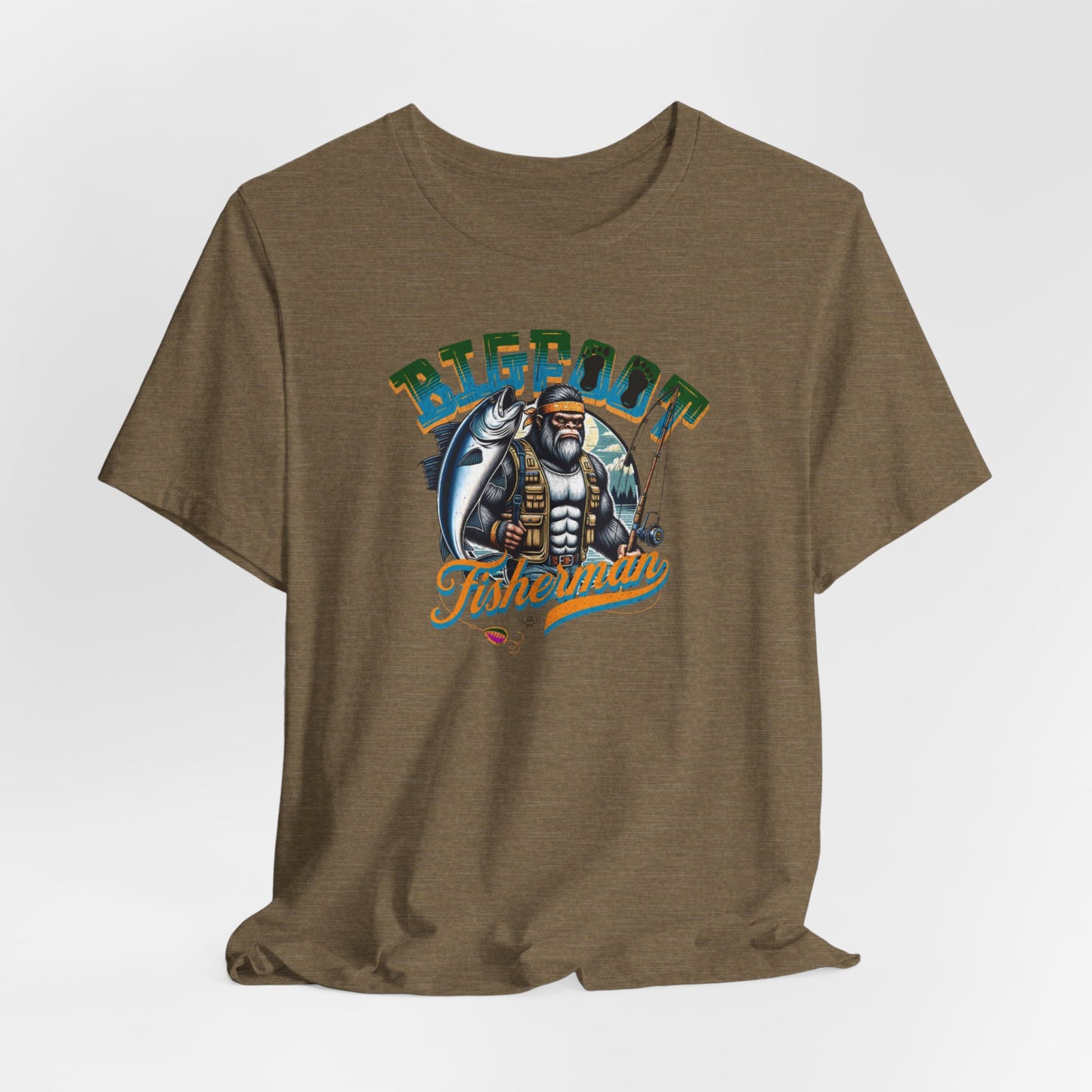 JA Bigfoot Fisherman T-Shirt