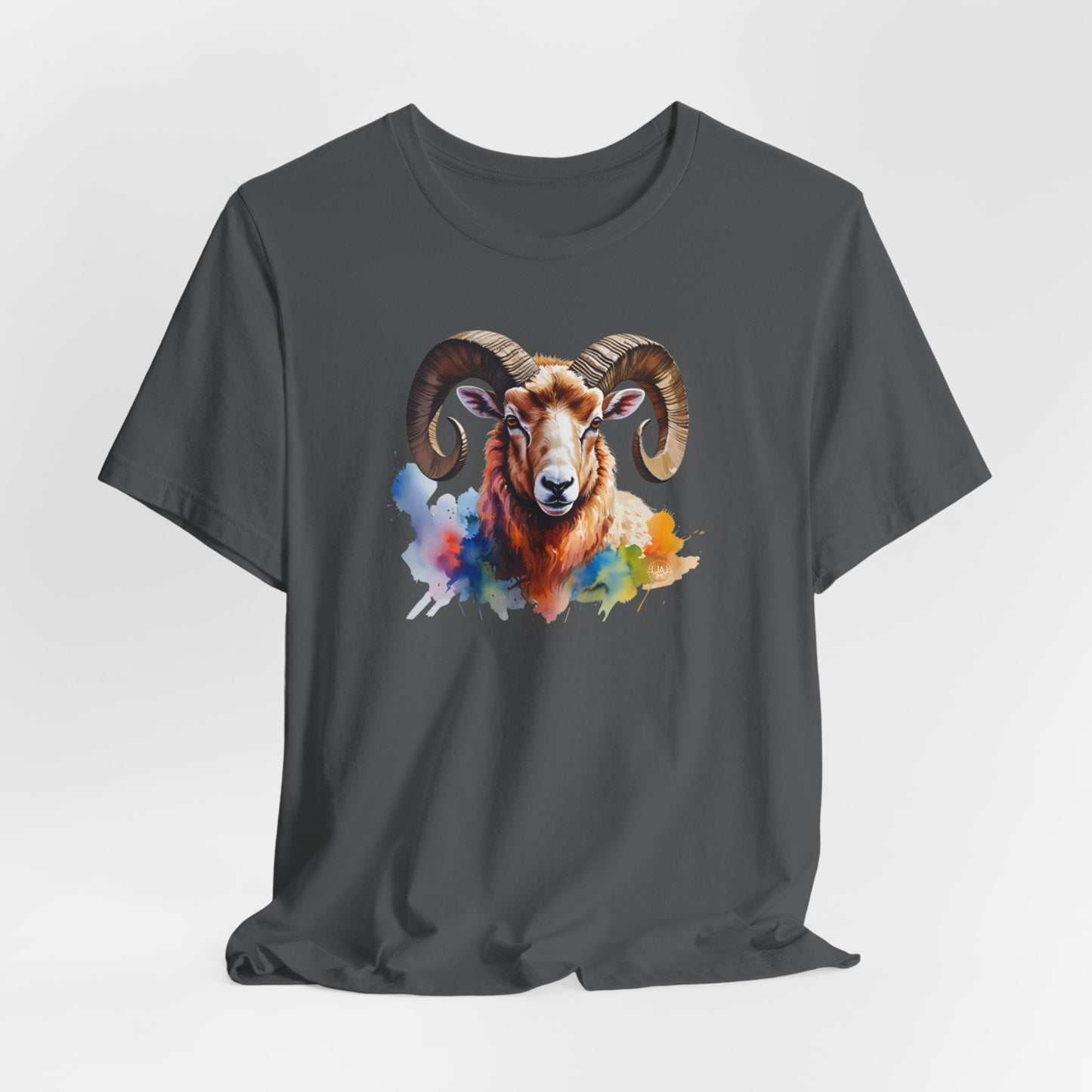 JA Watercolor Big Horn T-Shirt