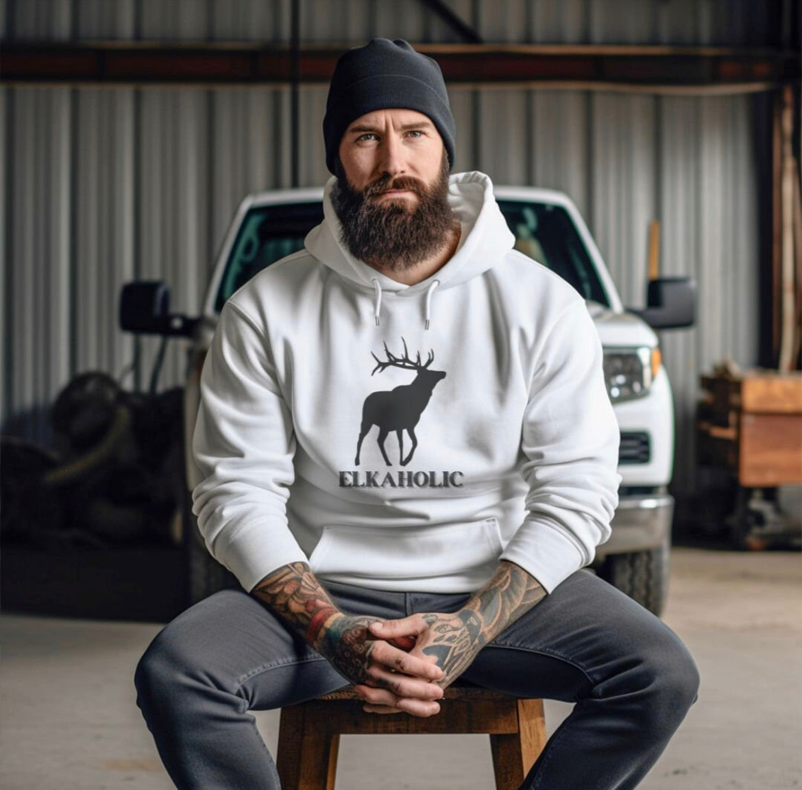 Elkaholic Hoodie