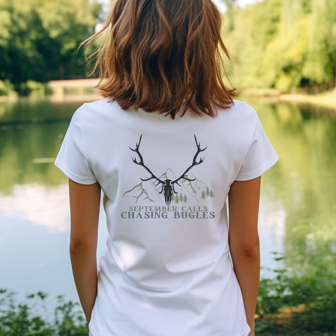 September Calls Chasing Bugles Tee
