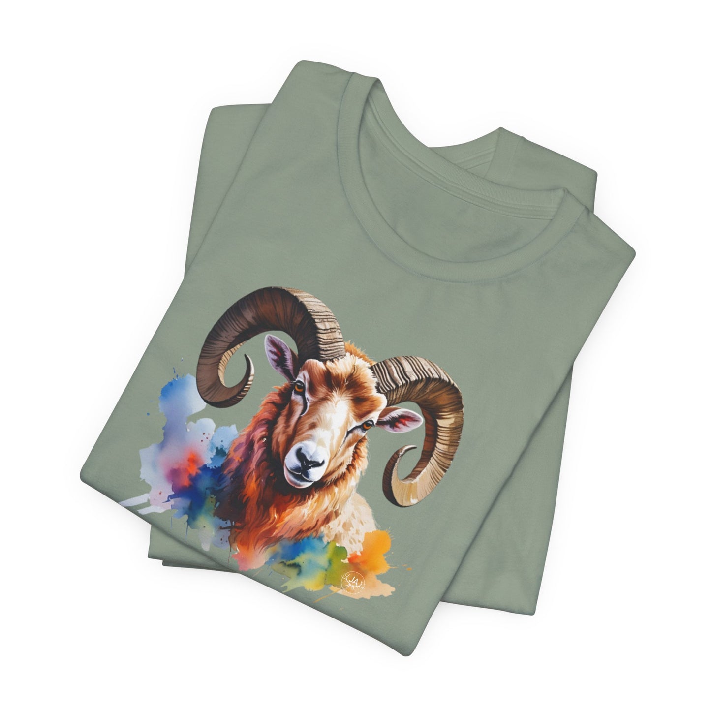 JA Watercolor Big Horn T-Shirt