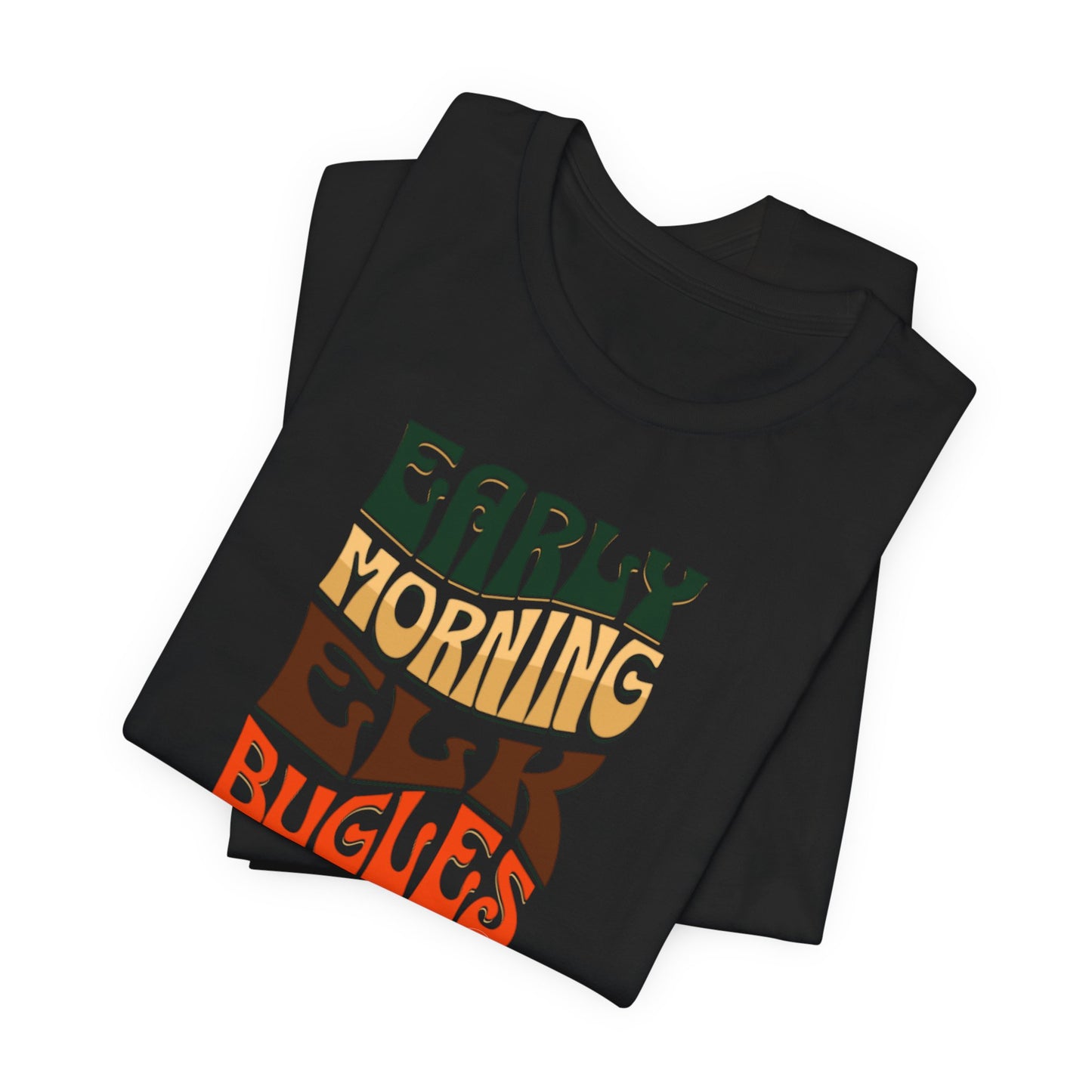 JA Early Morning Elk Bugles T-Shirt