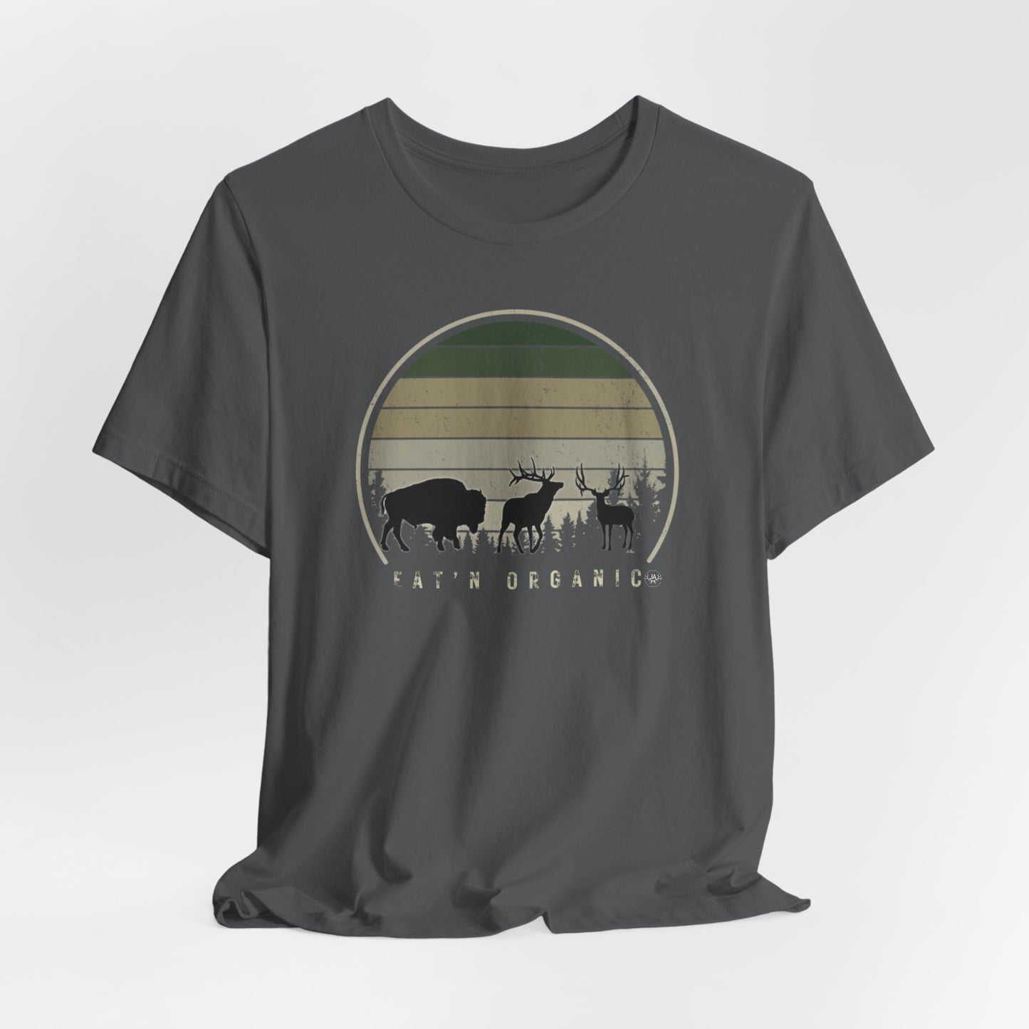 JA EAT'N ORGANIC Bison, ELK, Muley T-Shirt