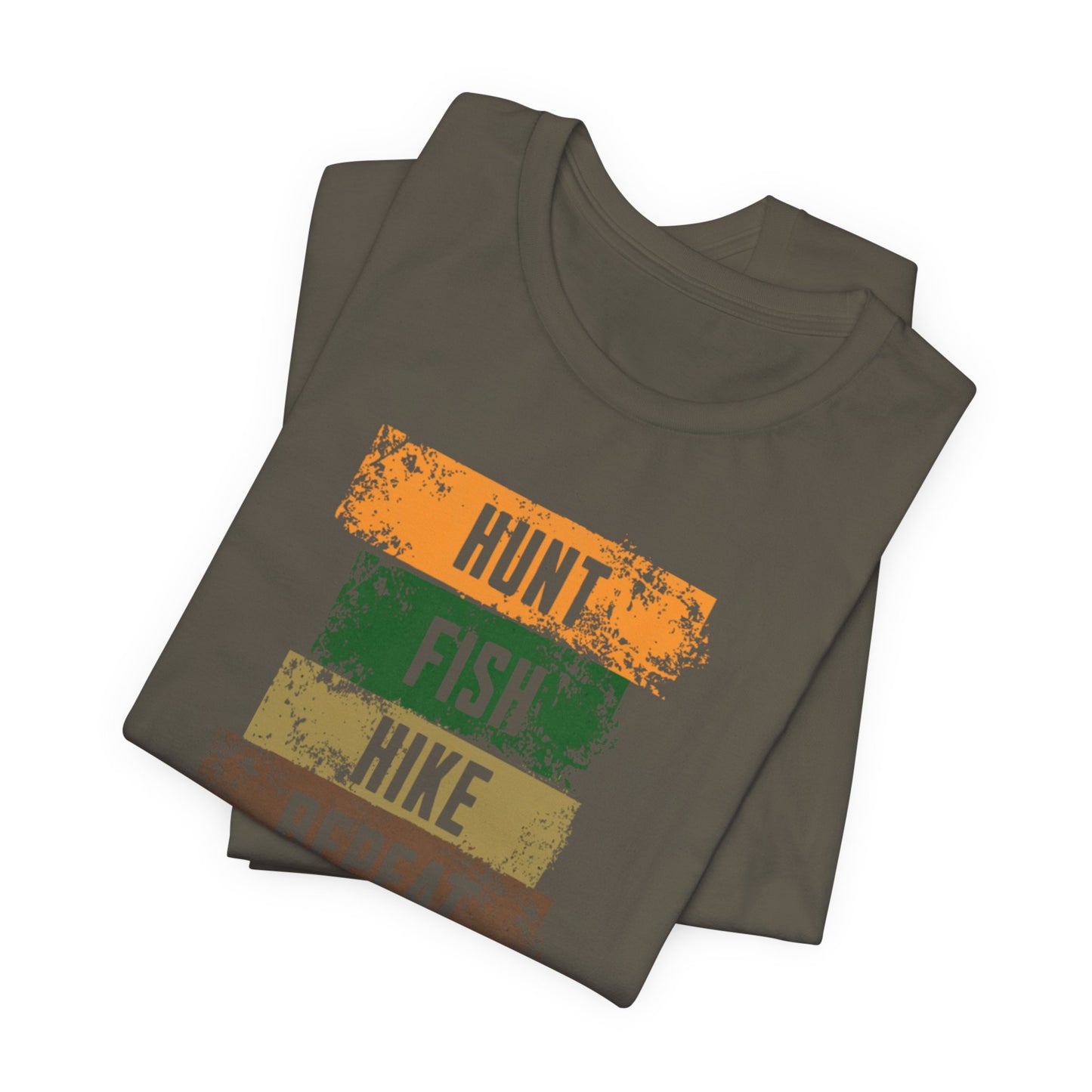 JA Hunt, Fish, Hike, Repeat T-Shirt