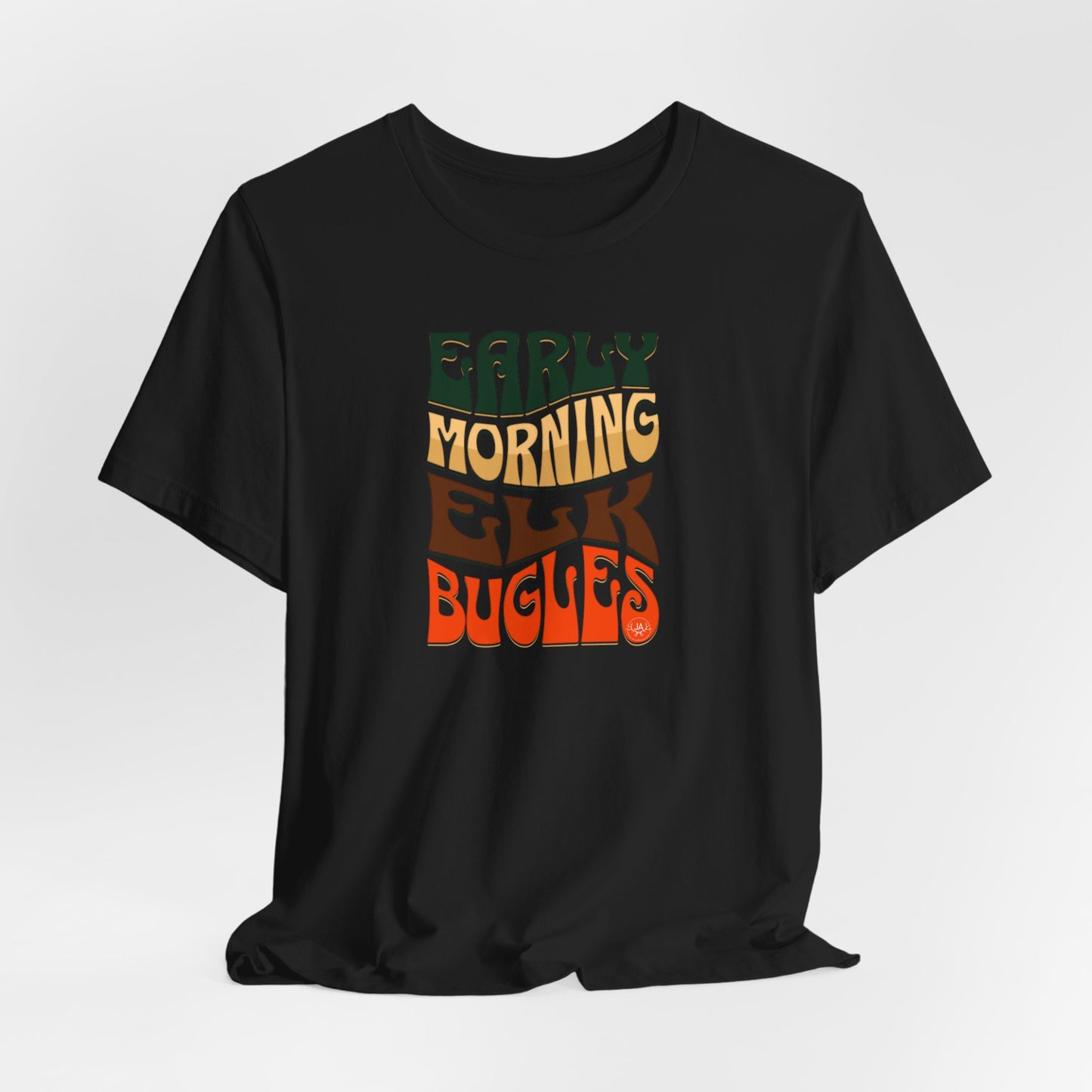 JA Early Morning Elk Bugles T-Shirt