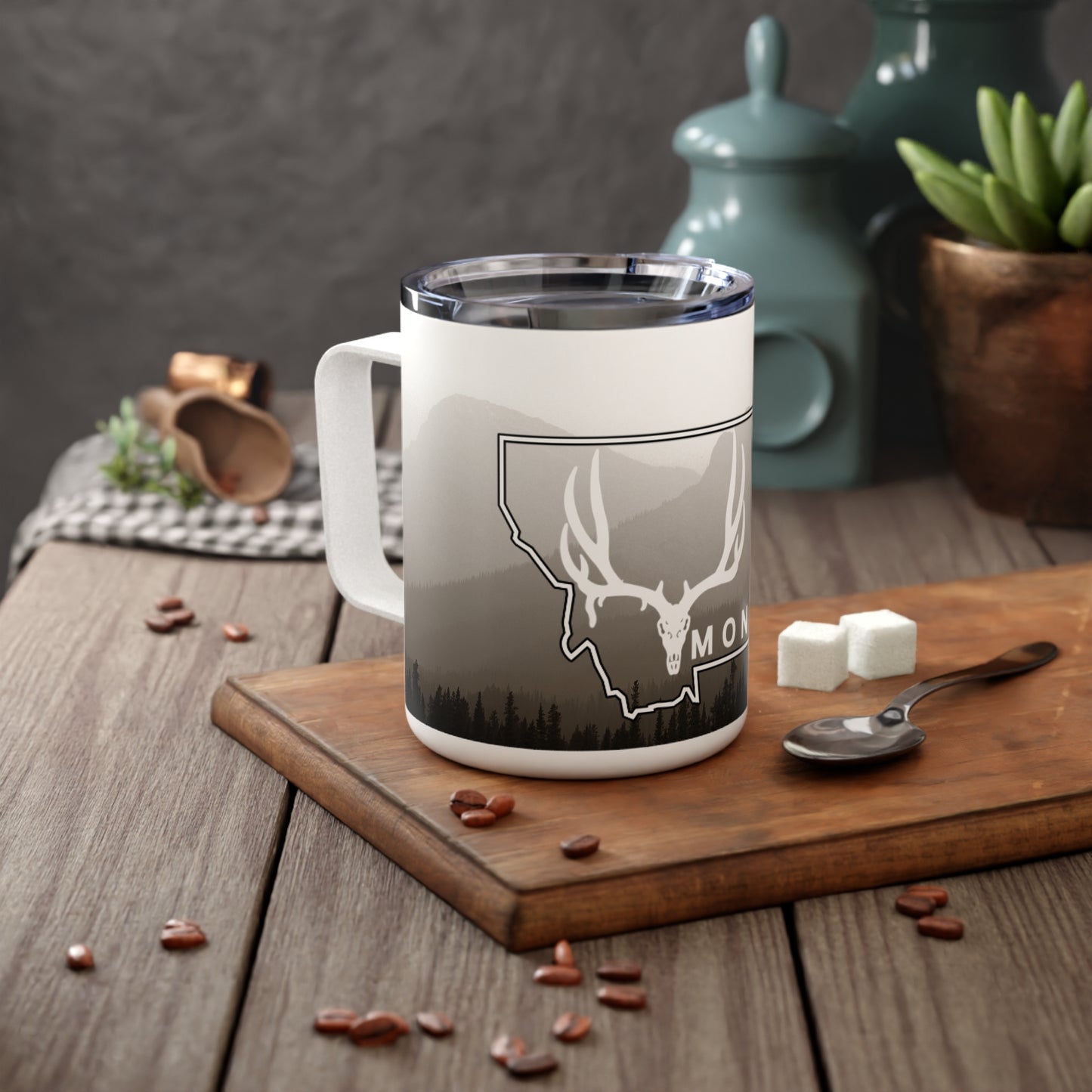 JA Montana Muley 10oz Insulated Coffee Mug