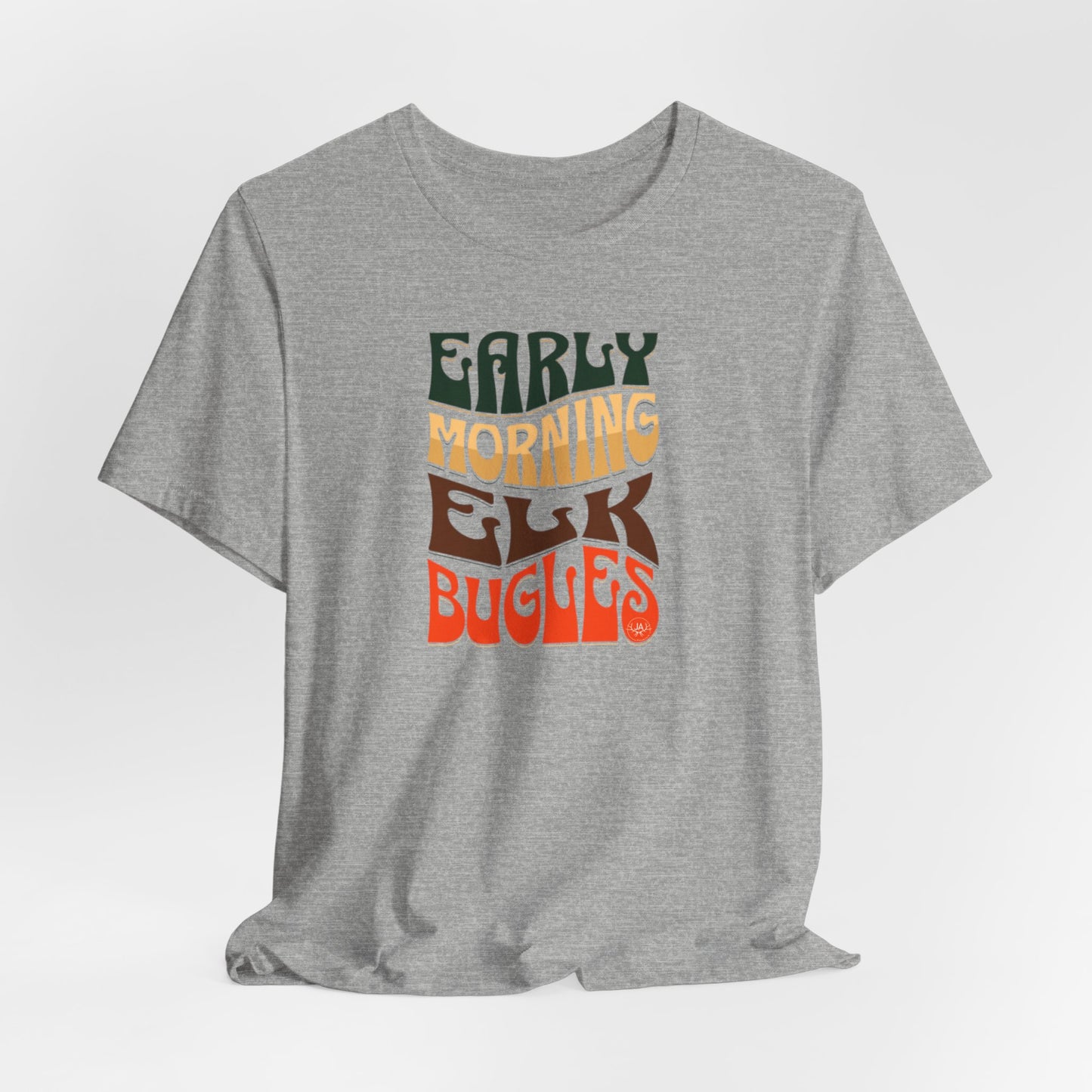 JA Early Morning Elk Bugles T-Shirt
