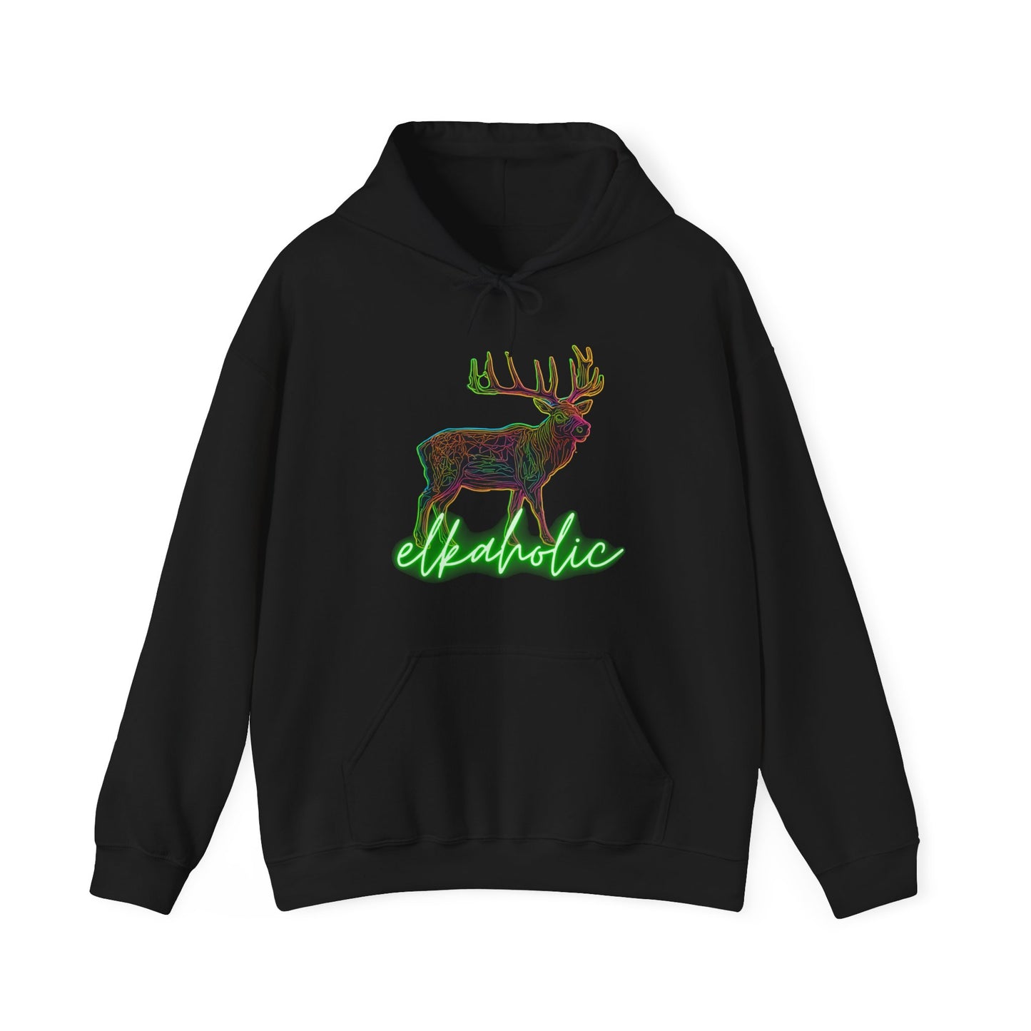 Neon Elkaholic Hoodie