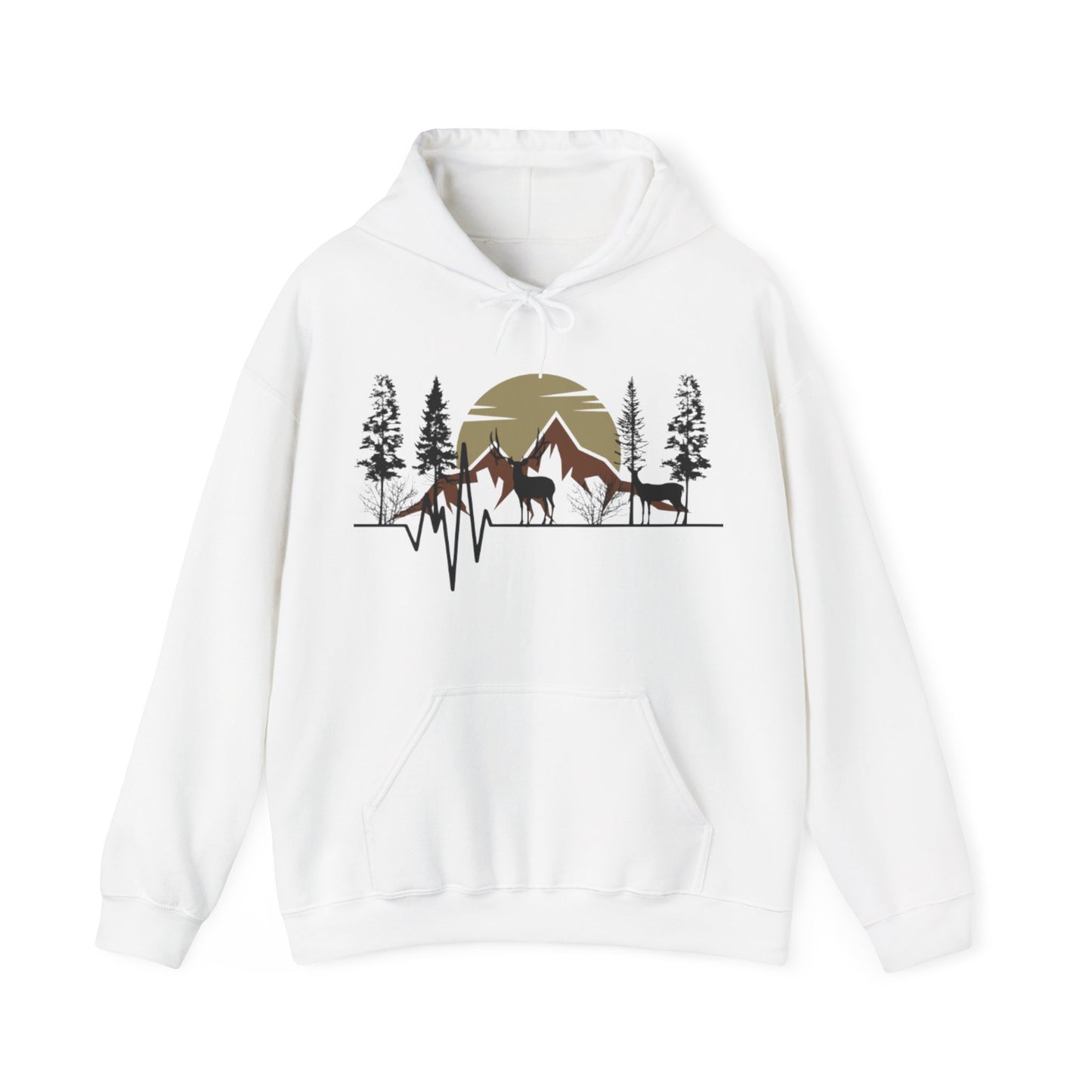 Muley Hunter Heartbeat Hoodie