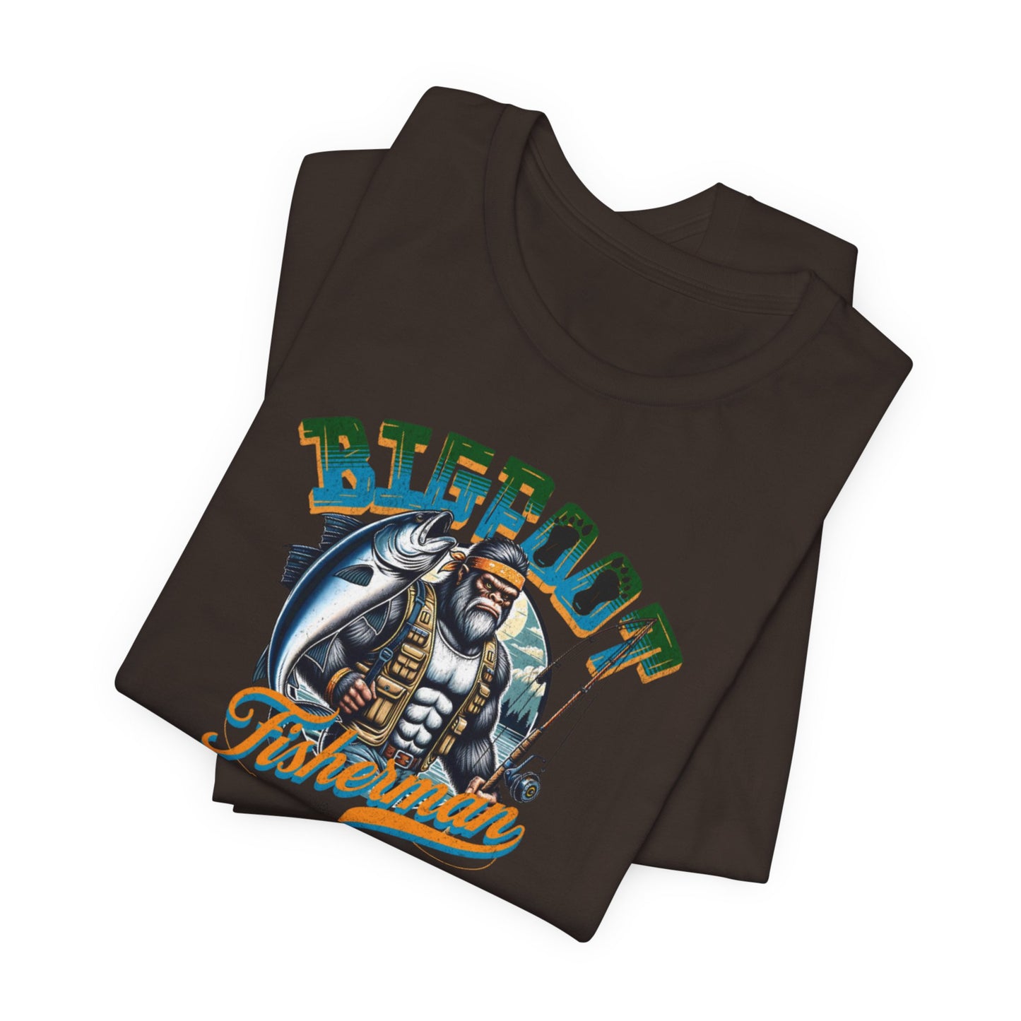 JA Bigfoot Fisherman T-Shirt