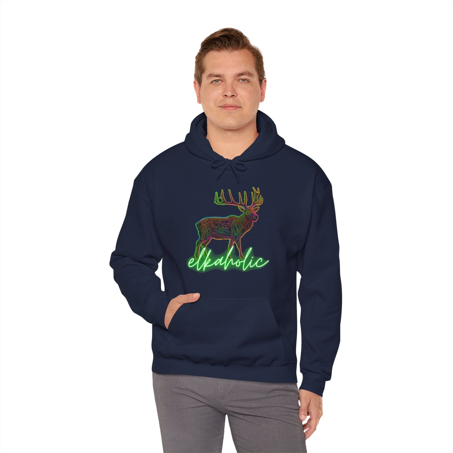 Neon Elkaholic Hoodie