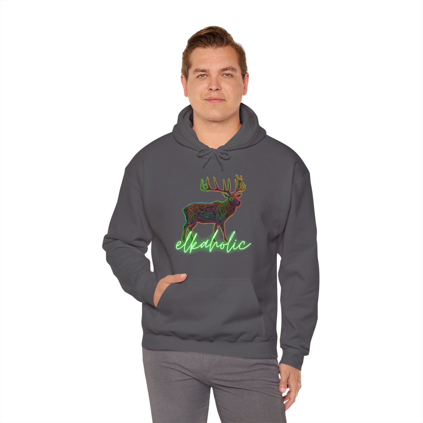 Neon Elkaholic Hoodie