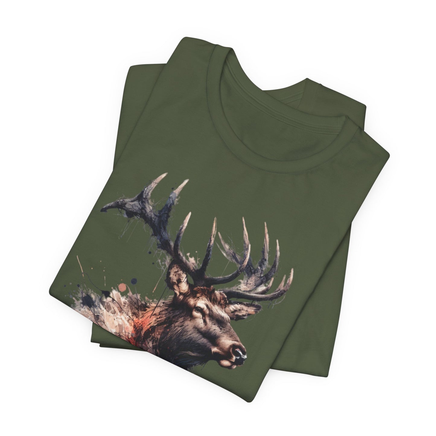 JA Bull Elk Art T-Shirt