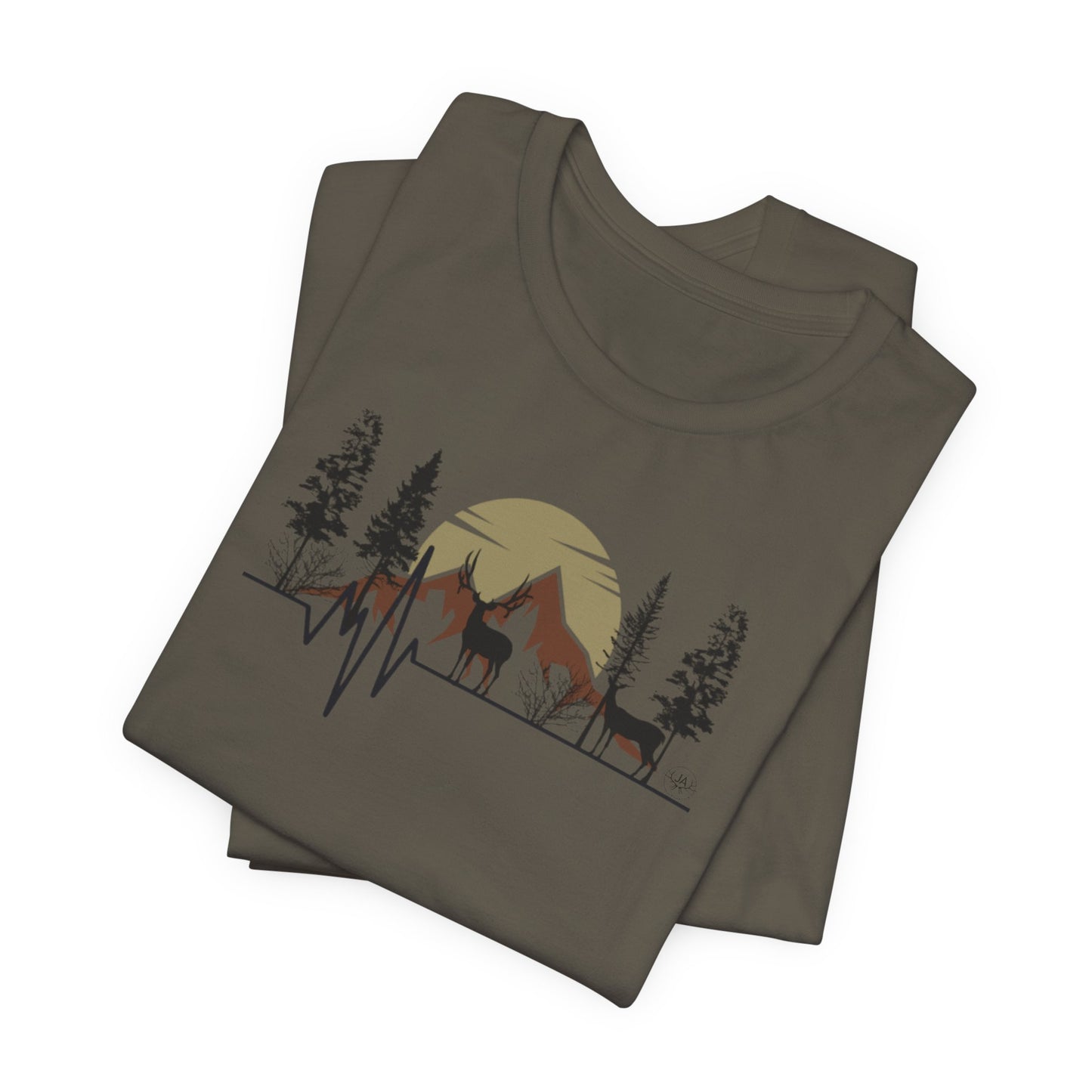 Muley Hunter Heartbeat T-Shirt