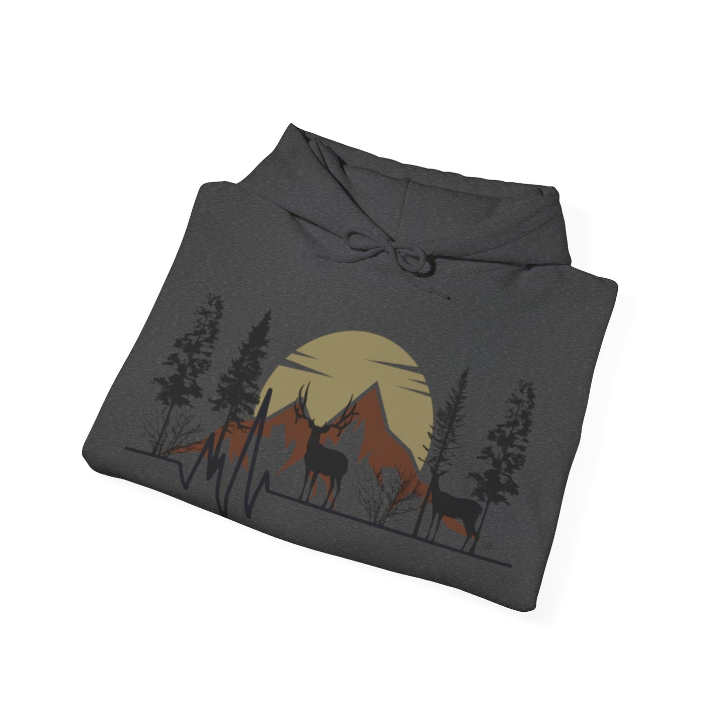 Muley Hunter Heartbeat Hoodie