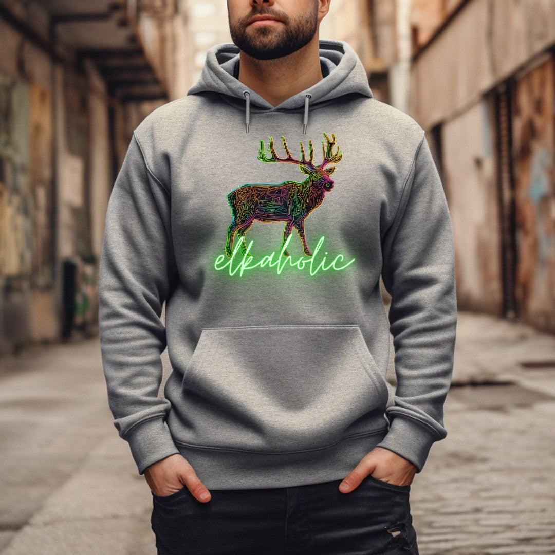 Neon Elkaholic Hoodie