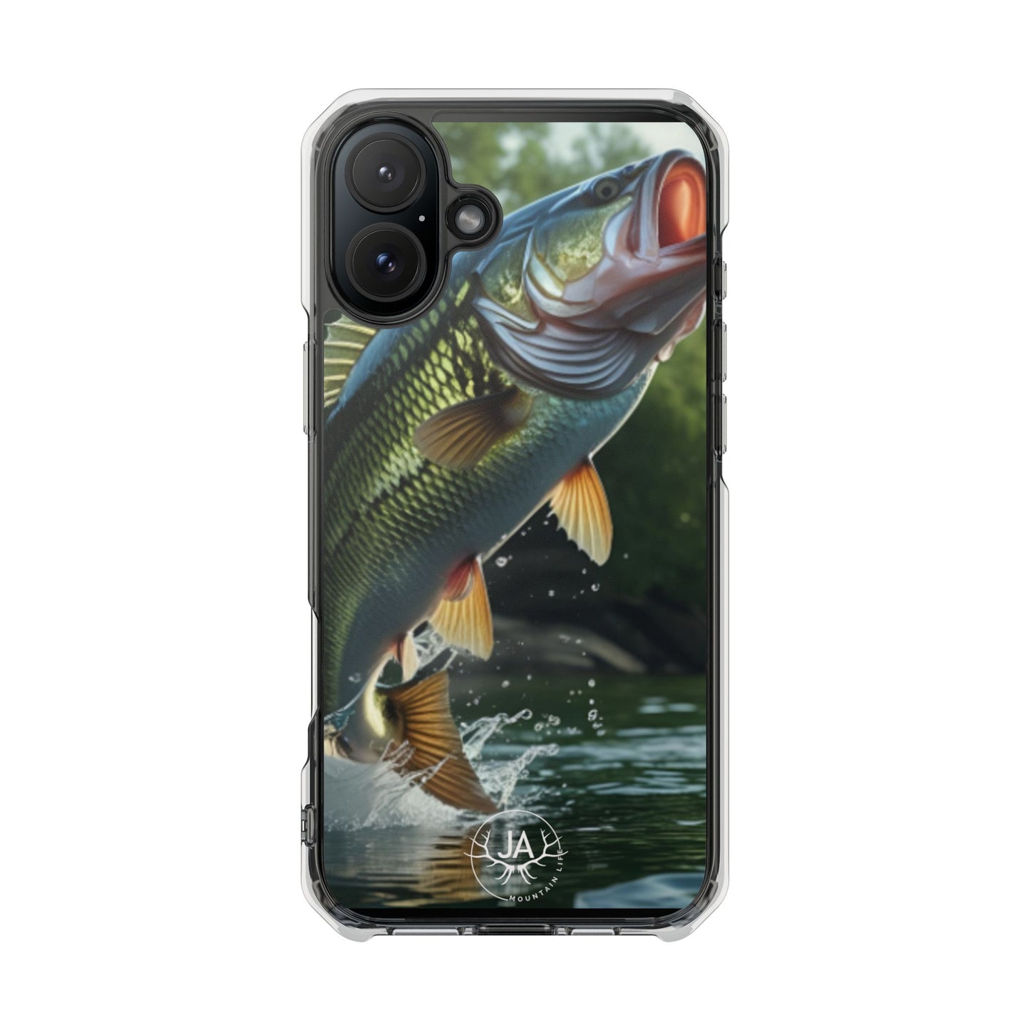 JA "Big Bass Fish'N" iPhone Case