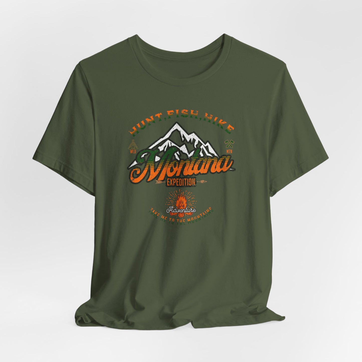 JA Montana Hunt Fish Hike T-Shirt