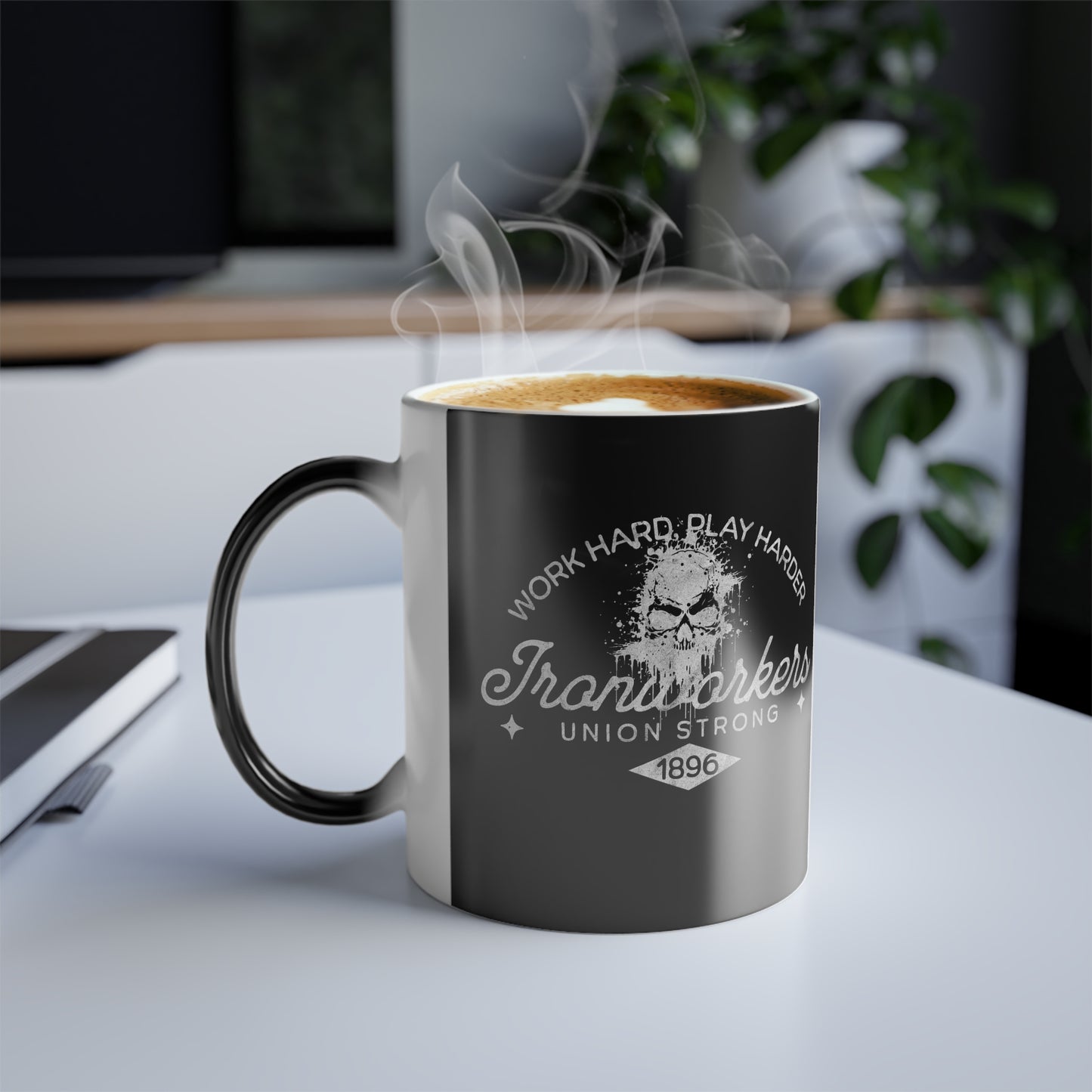 Color Morphing "Union Ironworkers" Mug