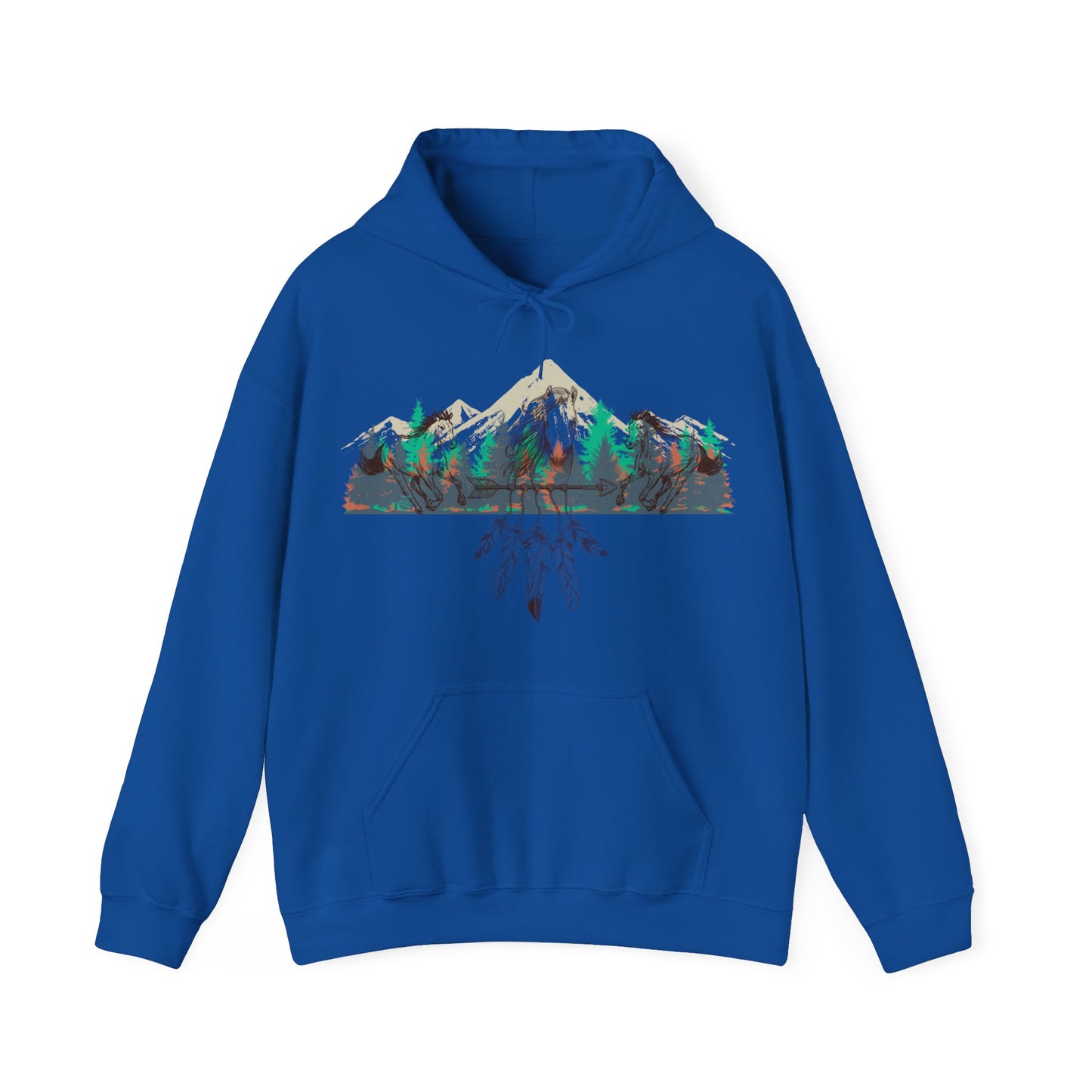 Tribal Horse Hoodie