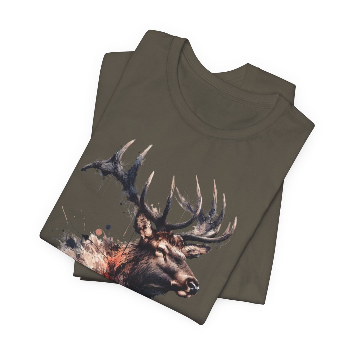 JA Bull Elk Art T-Shirt