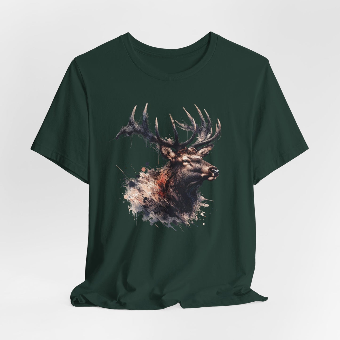 JA Bull Elk Art T-Shirt