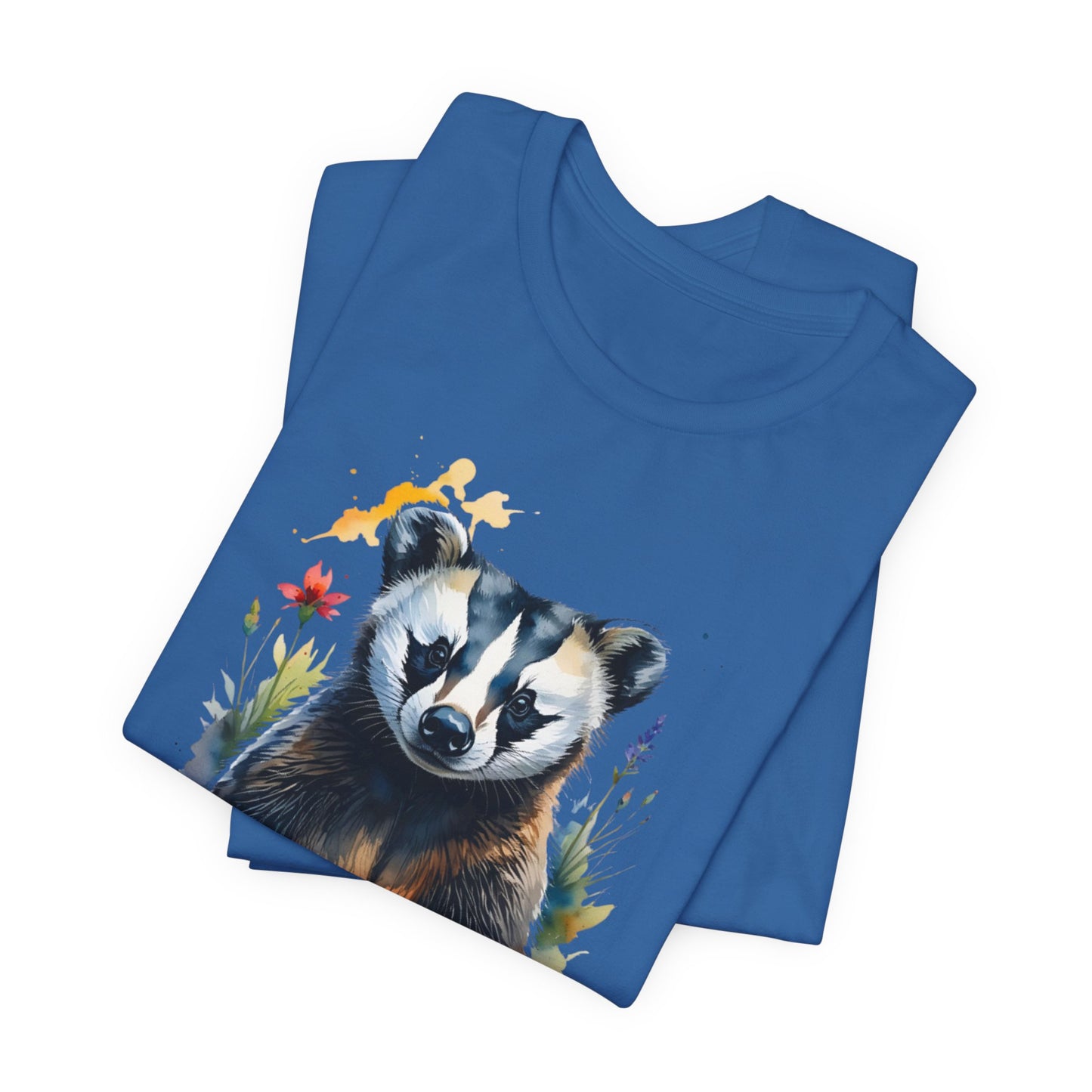 JA Watercolor Badger T-Shirt