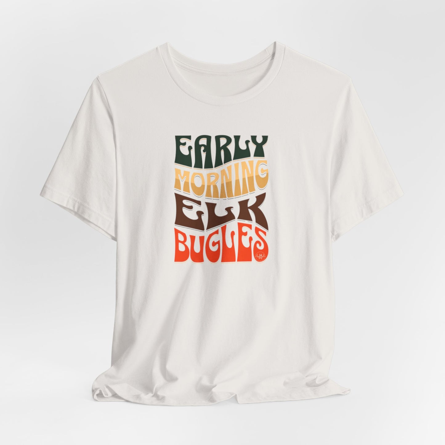 JA Early Morning Elk Bugles T-Shirt