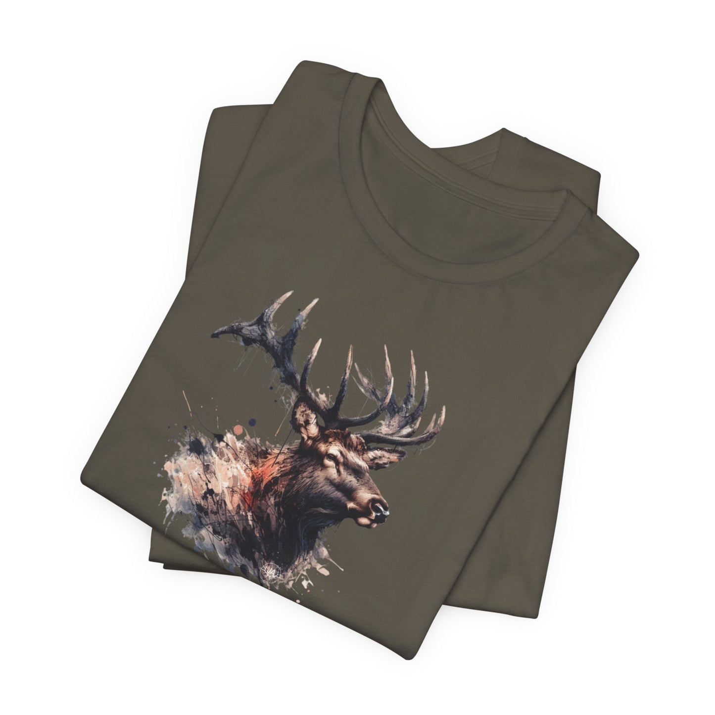 JA Bull Elk Art T-Shirt