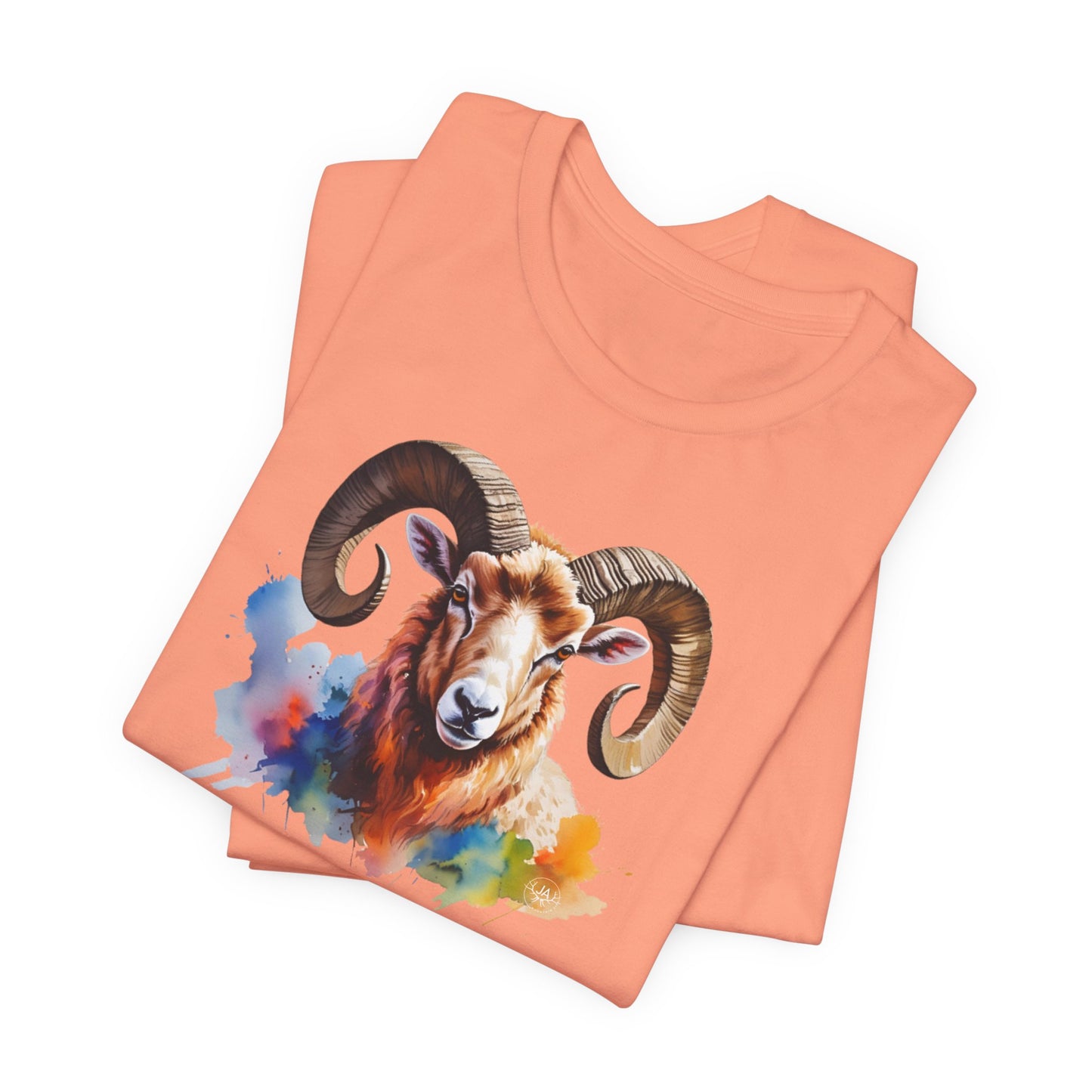 JA Watercolor Big Horn T-Shirt