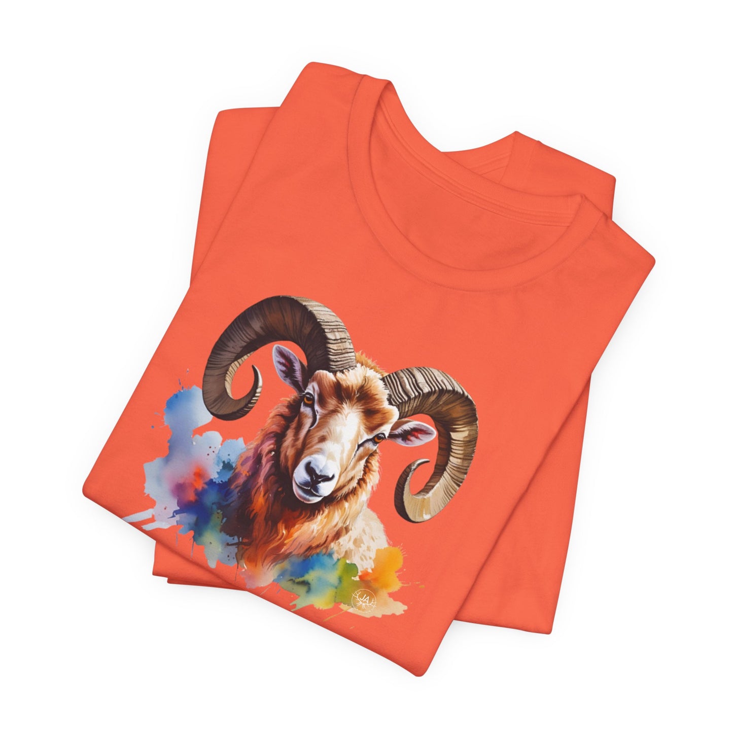 JA Watercolor Big Horn T-Shirt