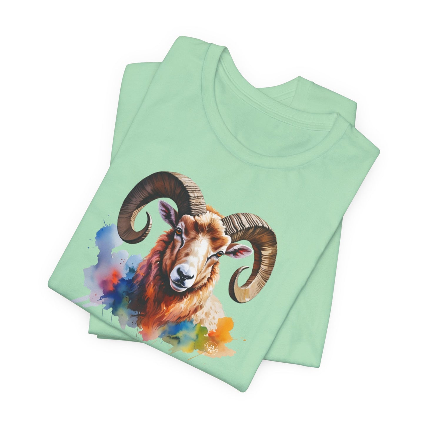 JA Watercolor Big Horn T-Shirt