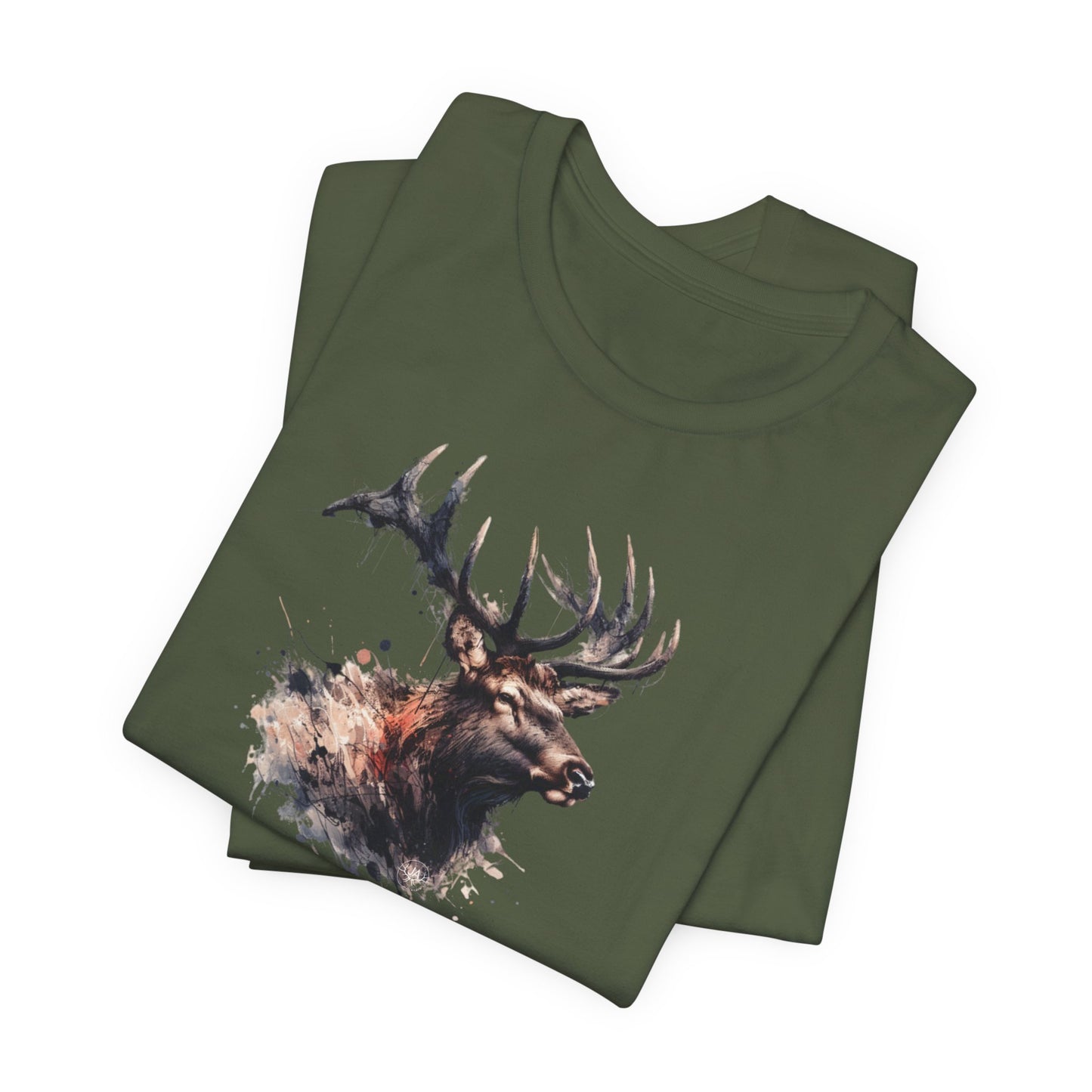 JA Bull Elk Art T-Shirt