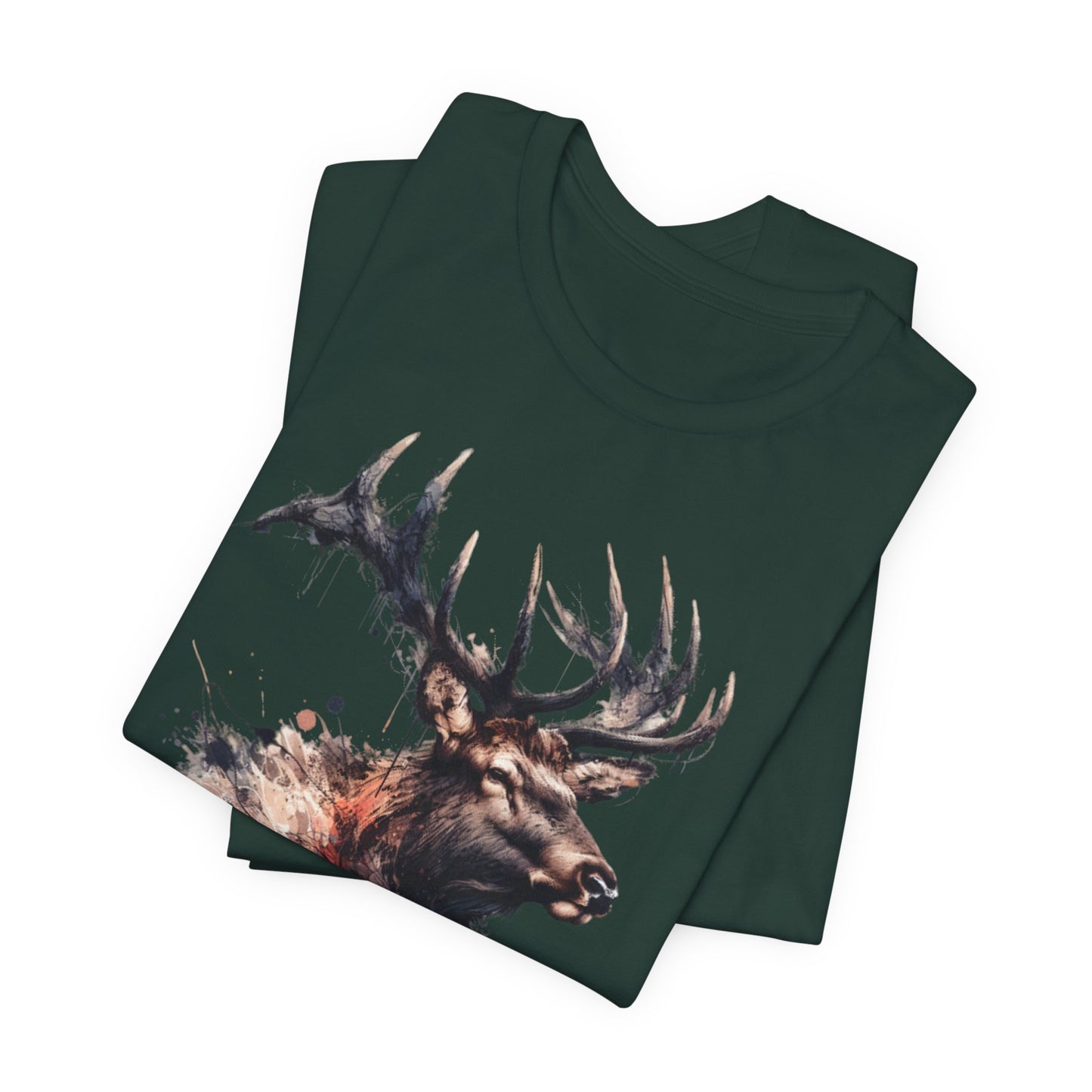 JA Bull Elk Art T-Shirt