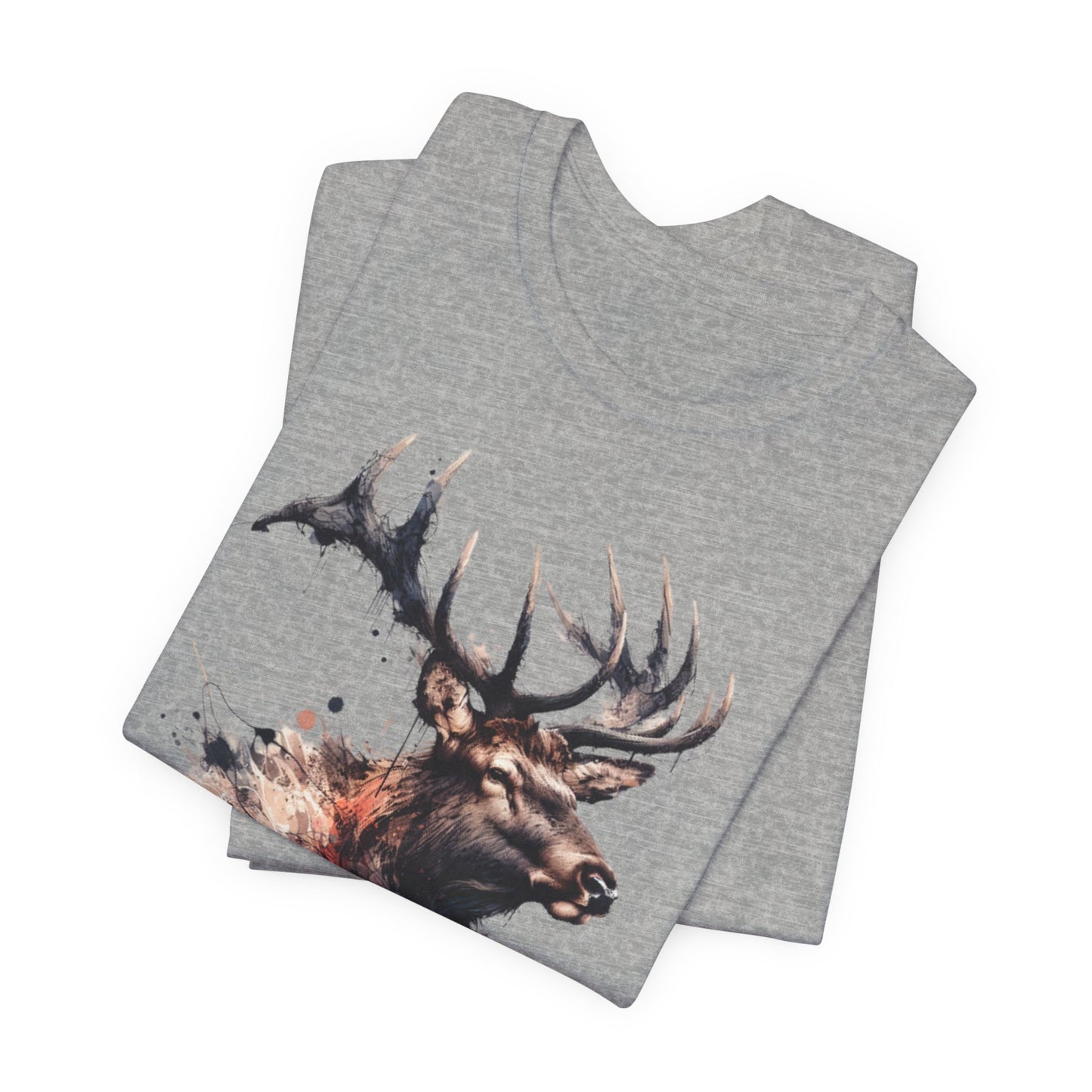 JA Bull Elk Art T-Shirt