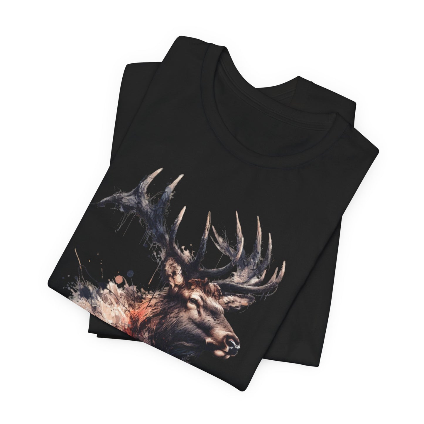 JA Bull Elk Art T-Shirt