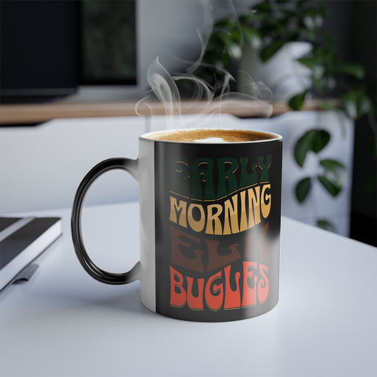 JA Color Morphing Early Morning Elk Bugles Mug