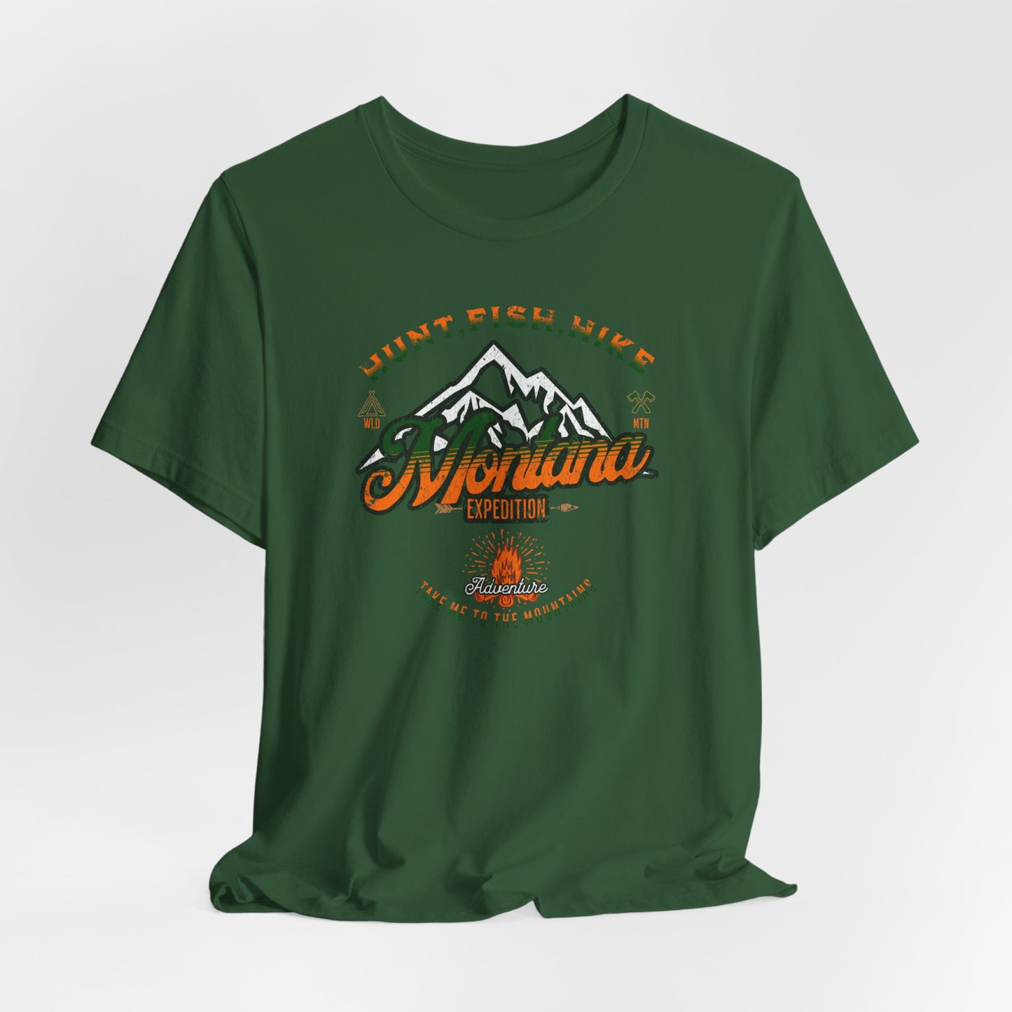 JA Montana Hunt Fish Hike T-Shirt