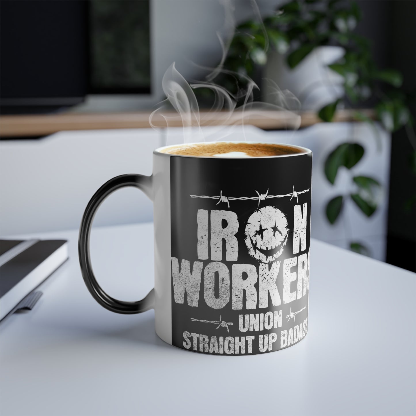 Color Morphing JA "Union Ironworkers" Mug