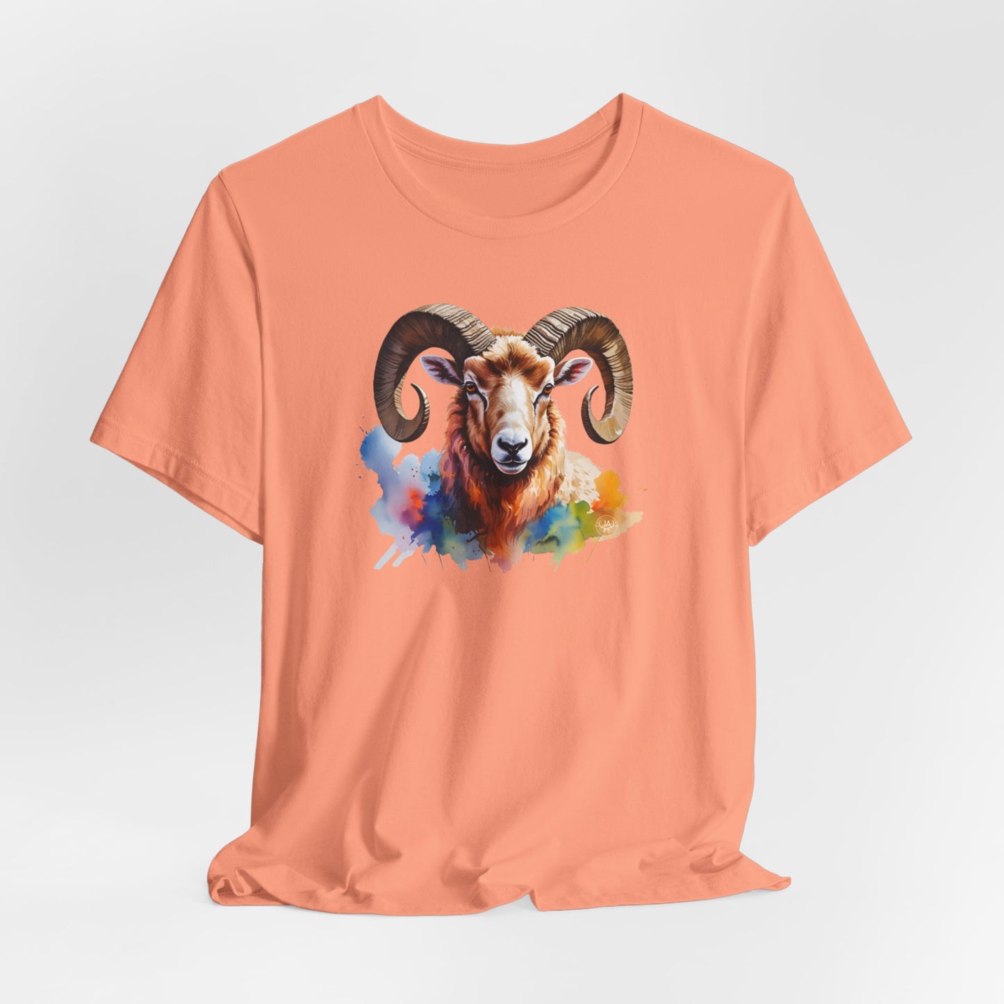 JA Watercolor Big Horn T-Shirt