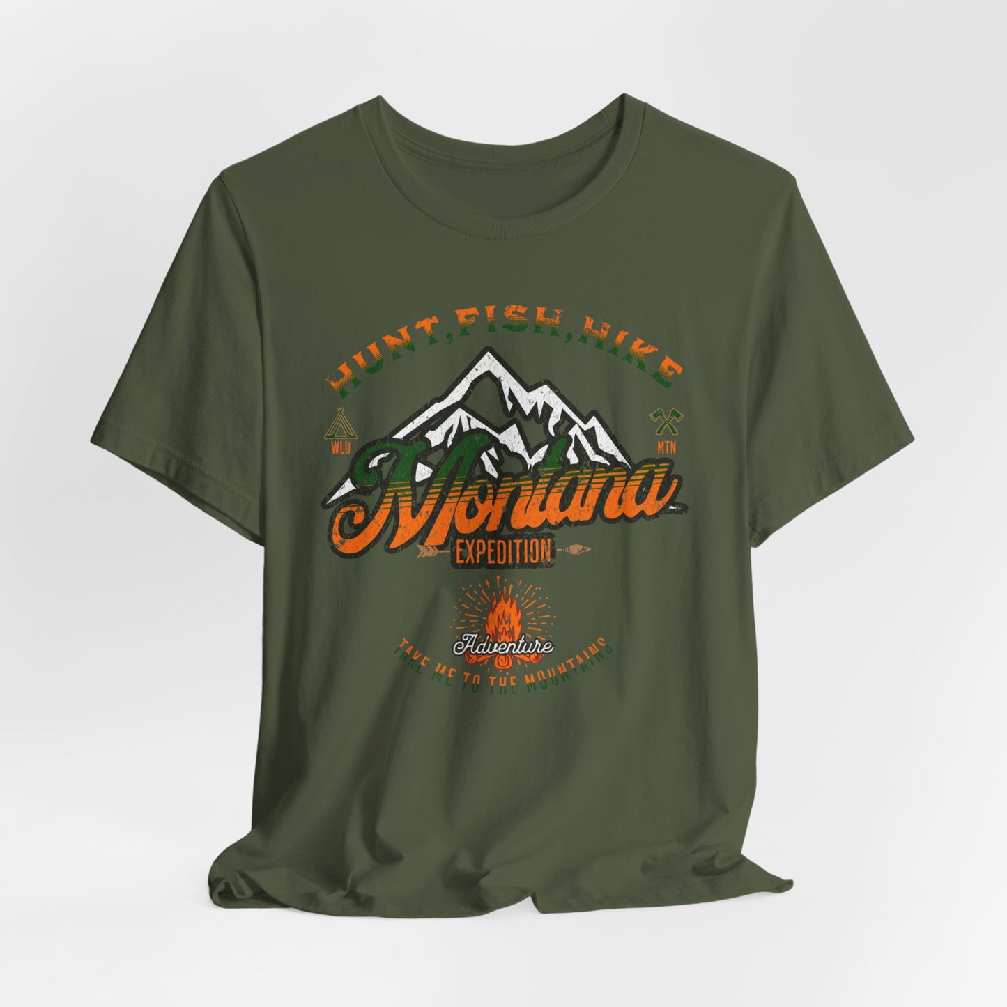 JA Montana Hunt Fish Hike T-Shirt