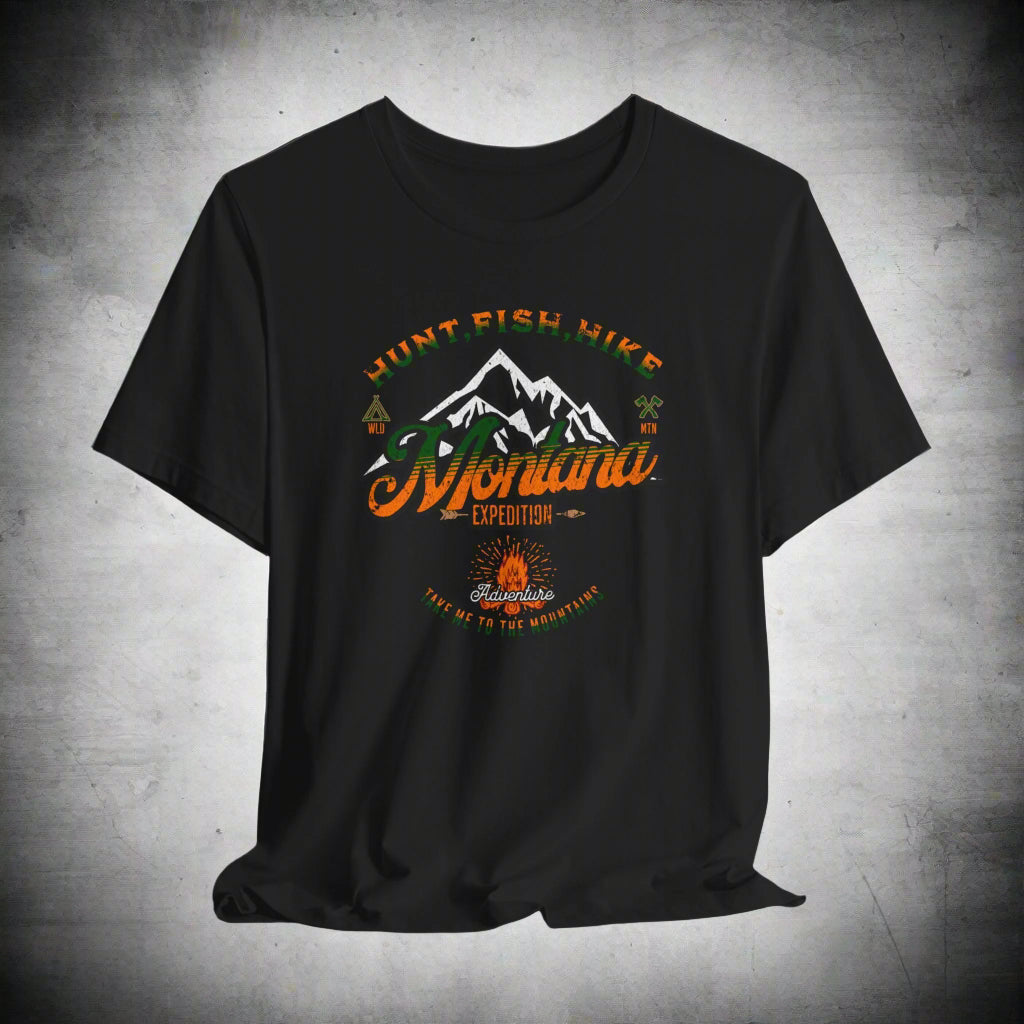 JA Montana Hunt Fish Hike T-Shirt