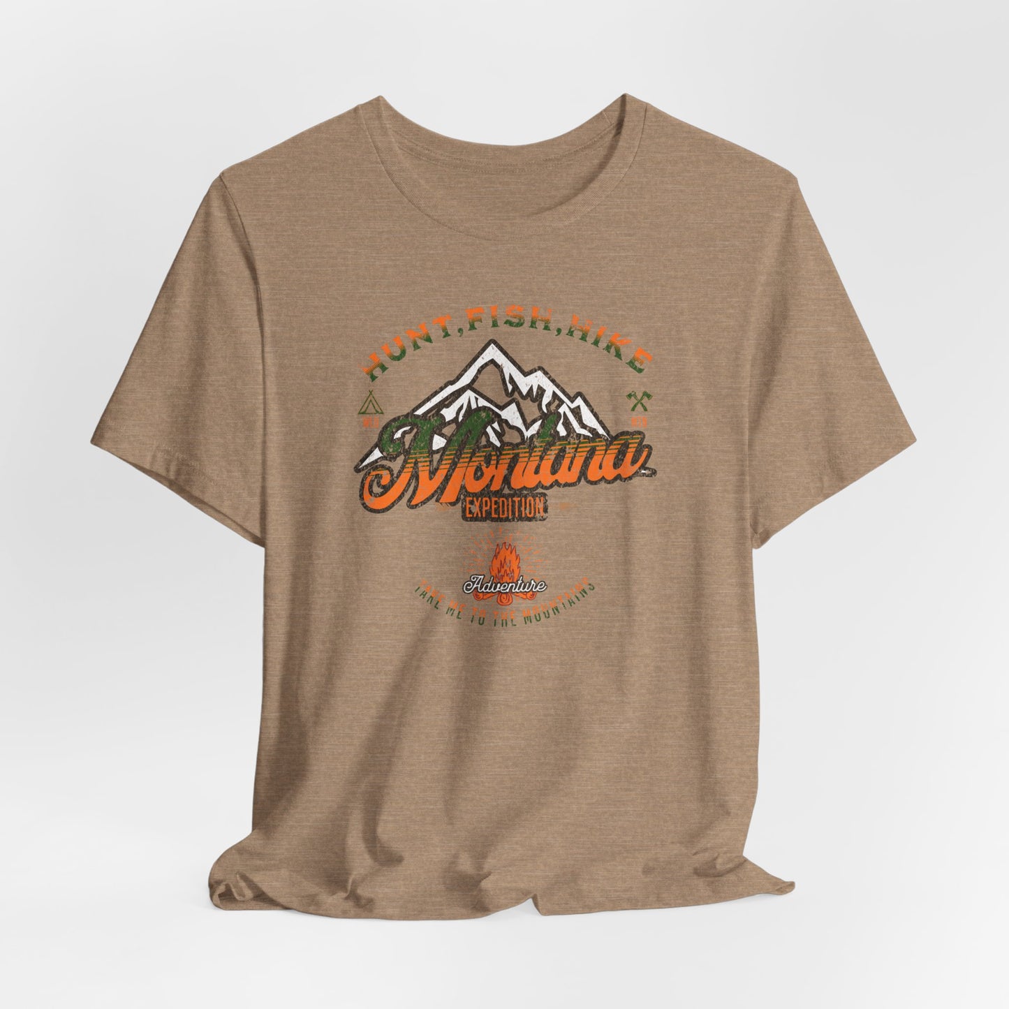 JA Montana Hunt Fish Hike T-Shirt