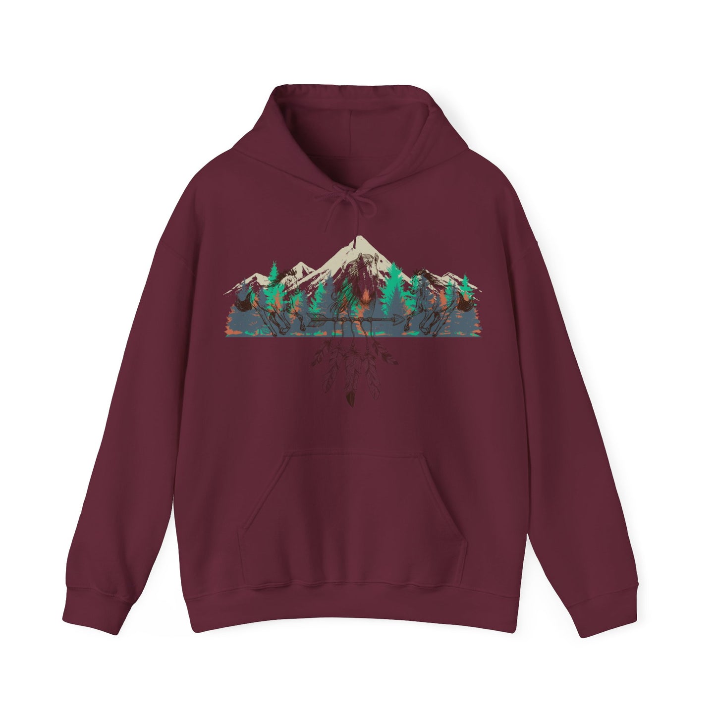 Tribal Horse Hoodie