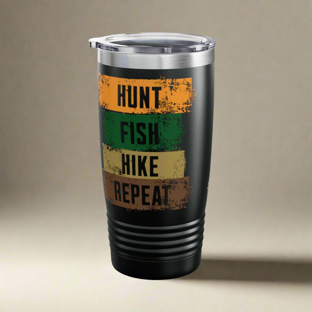 JA Hunt, Fish, Hike, Repeat-Tumbler