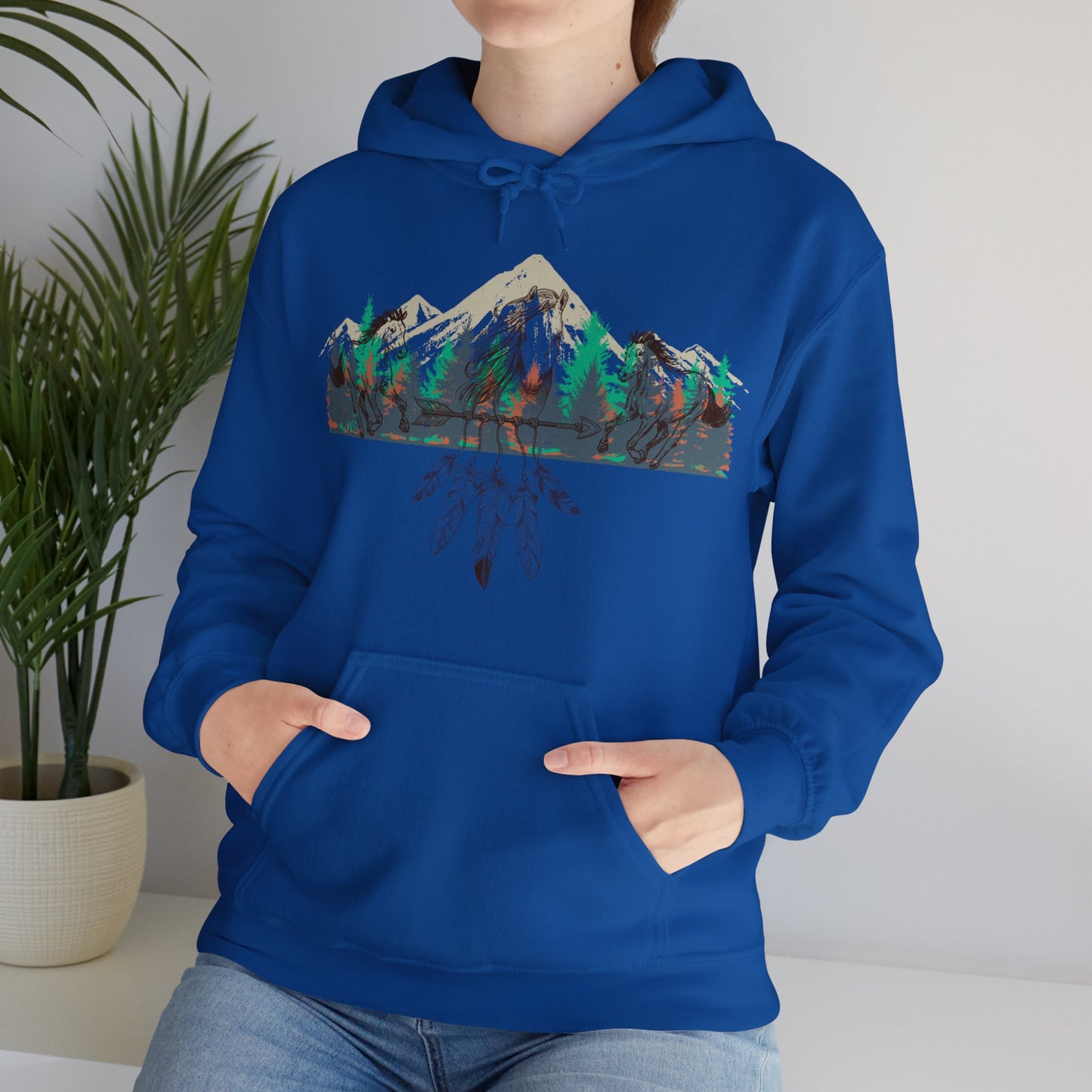 Tribal Horse Hoodie